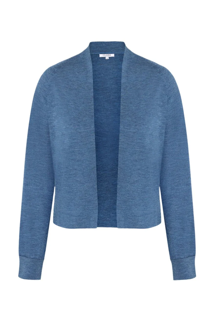 Celine Cardigan Blue Iris Melange