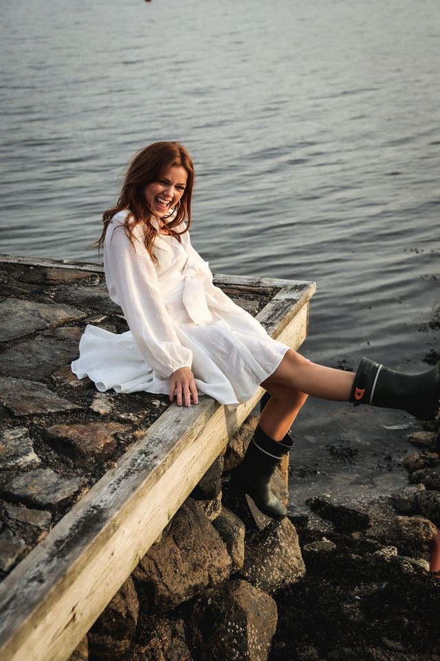Bon Weekend Dress White - Image 11