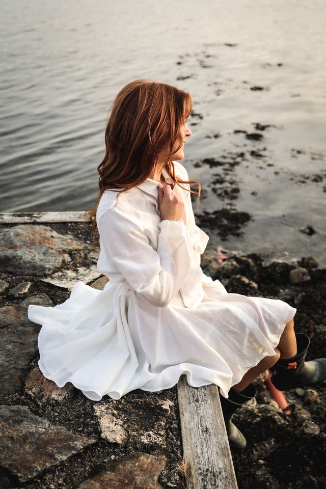 Bon Weekend Dress White - Image 12