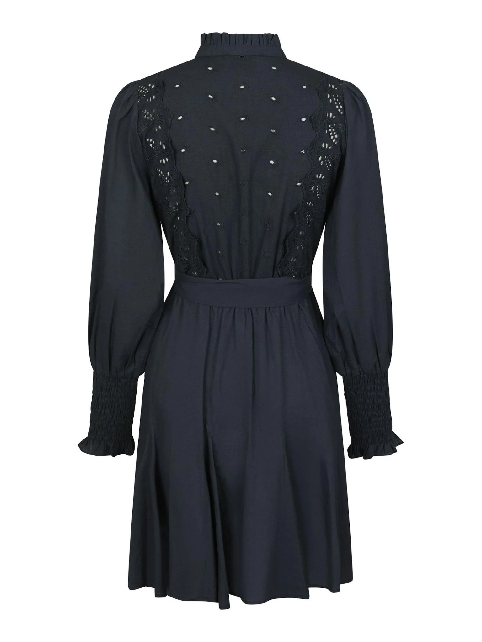 Salasta Emb Dress Navy - Image 4