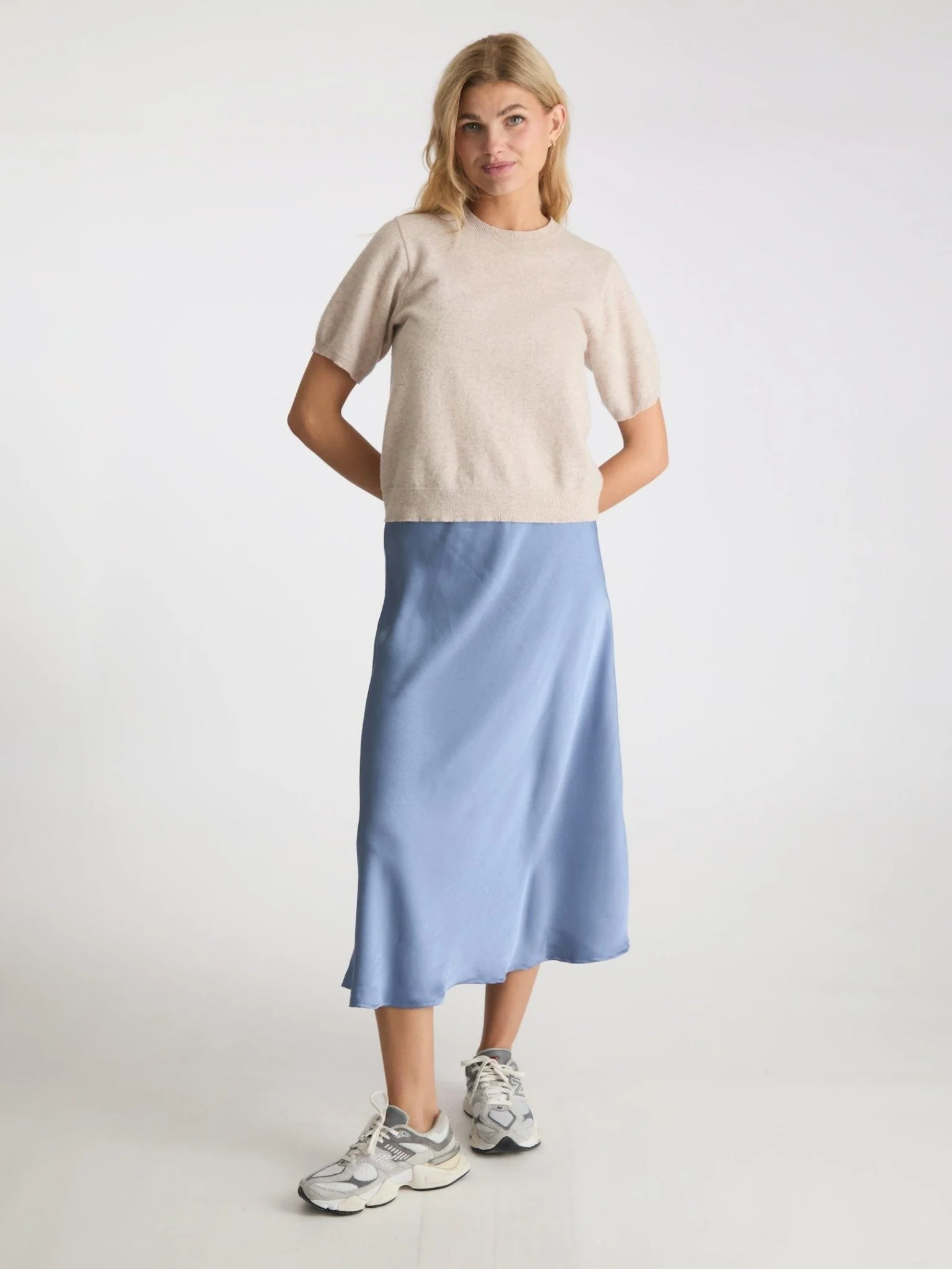 Bovary Skirt Smoke Blue - Image 3