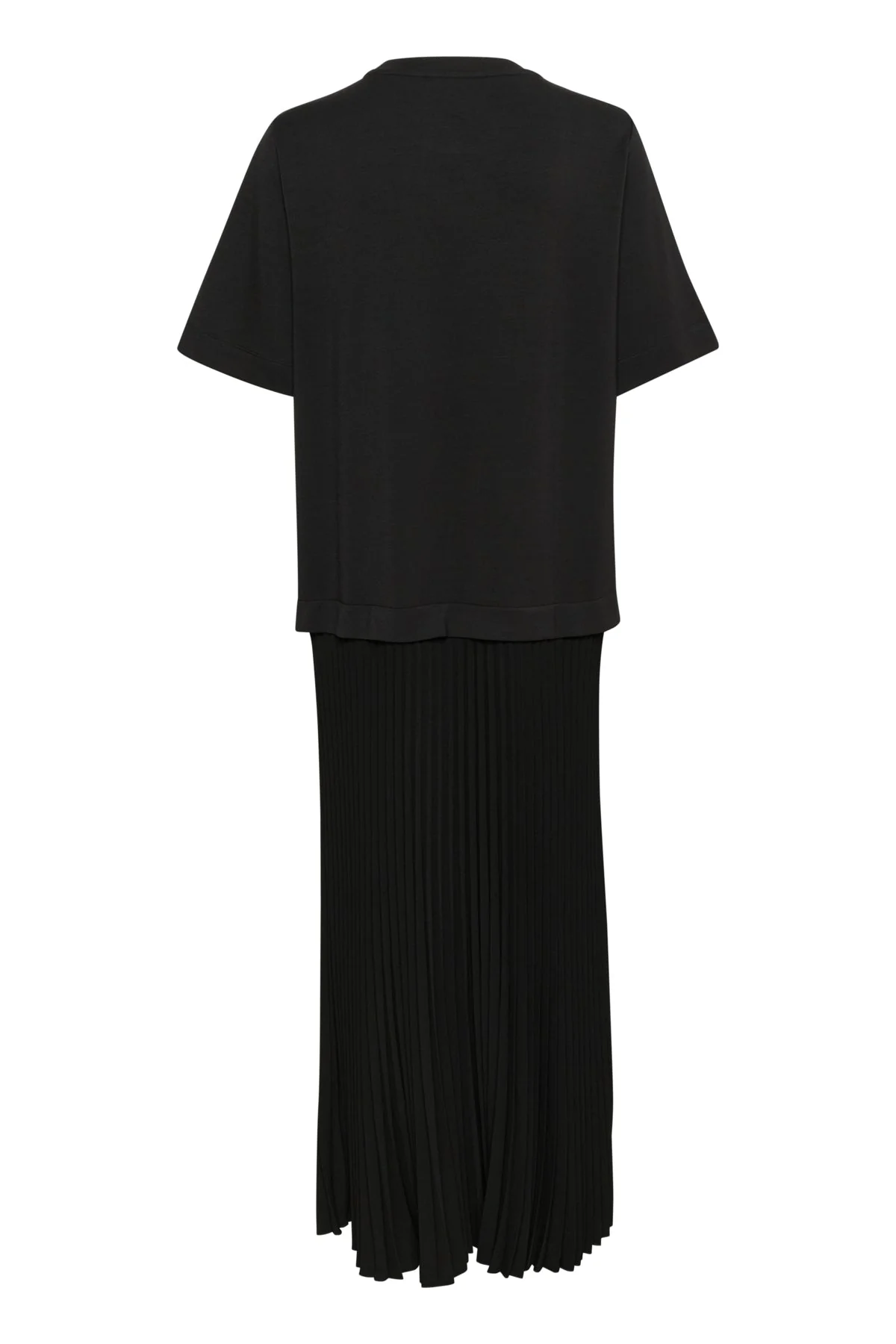 Laicentiw Vincent Plisse Dress Black - Image 5