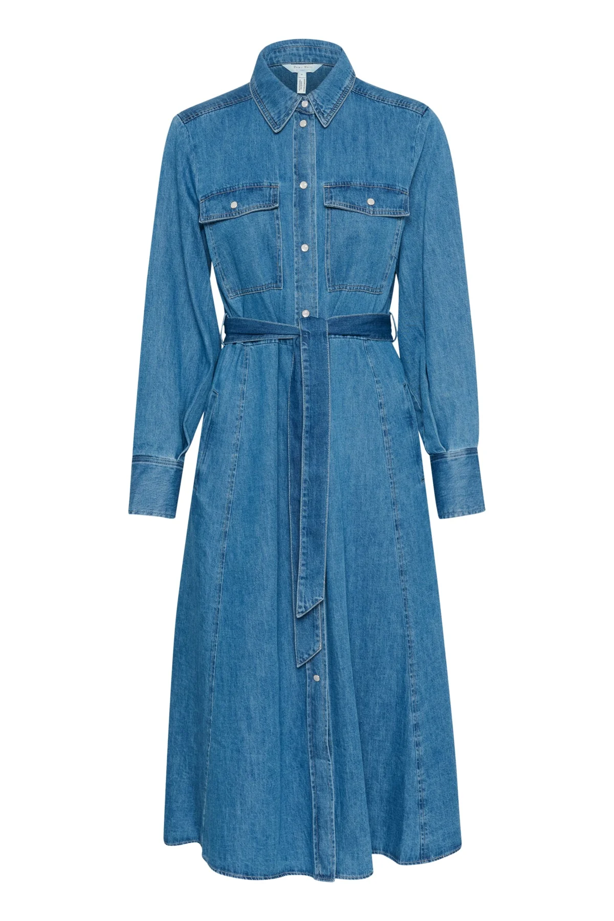 Polenkapw Dress Medium Blue Denim
