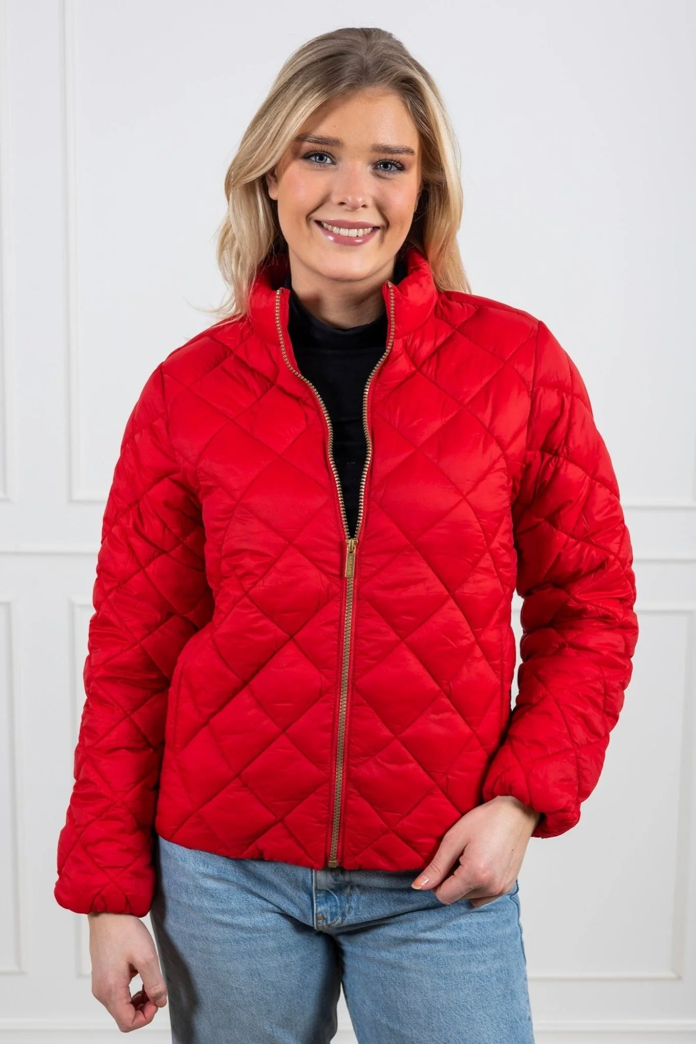 Oliapw Outerwear Ribbon Red