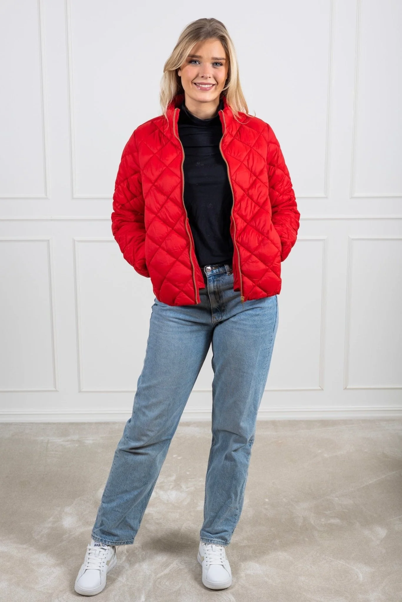 Oliapw Outerwear Ribbon Red - Image 3