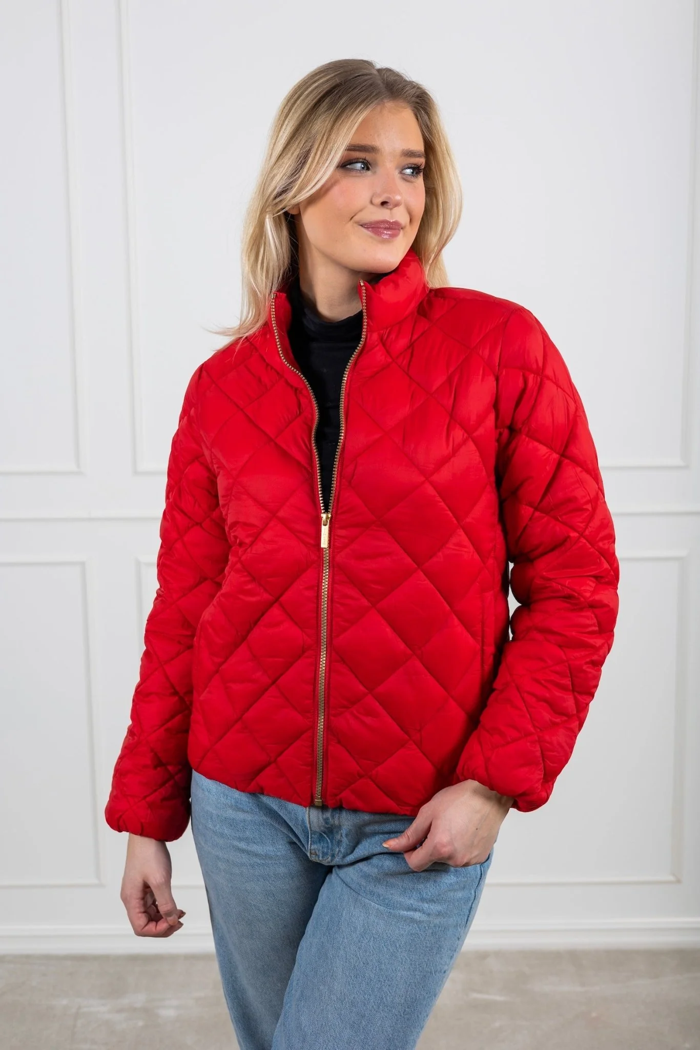 Oliapw Outerwear Ribbon Red - Image 4