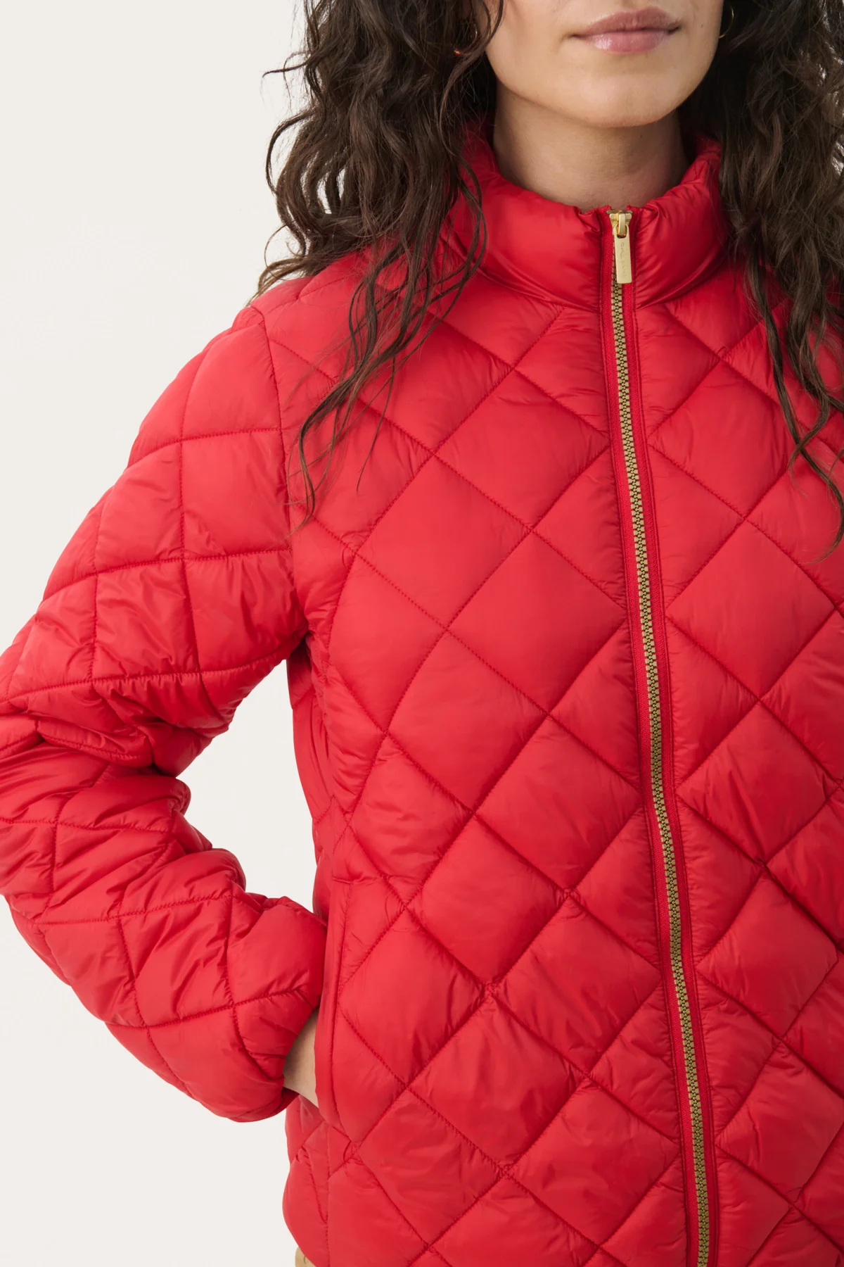 Oliapw Outerwear Ribbon Red - Image 6