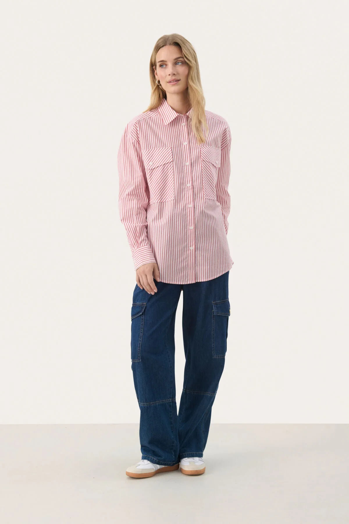 Parinazpw Shirt Mars Red Stripe - Image 2