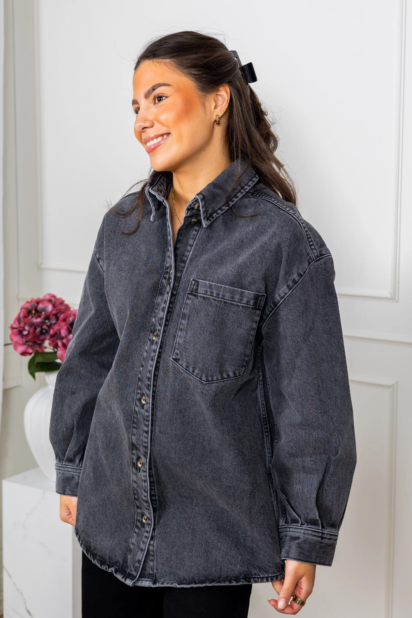 Alex Shirt Grey - Image 7