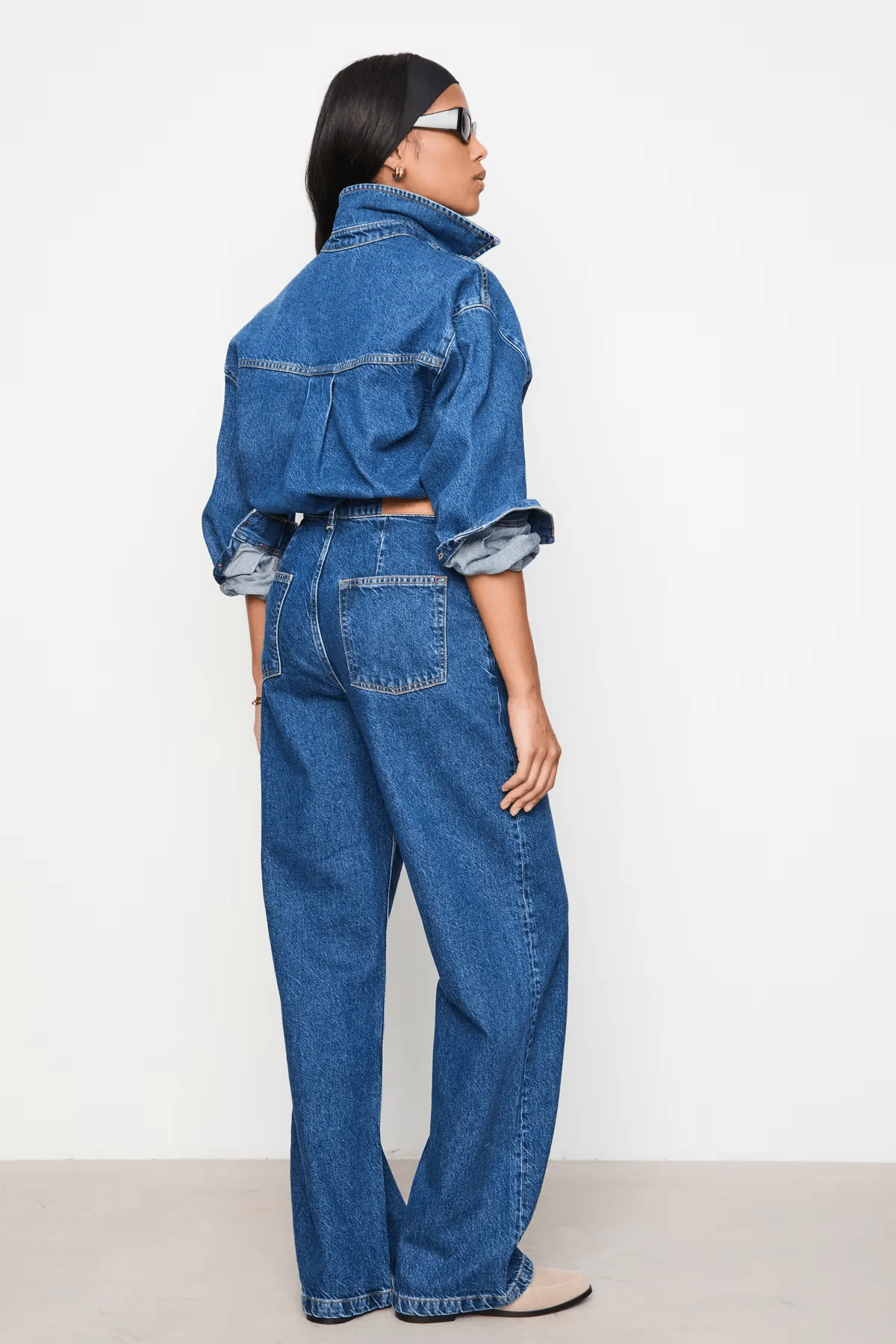 Joshua Jeans Washed Dark Blue - Image 3