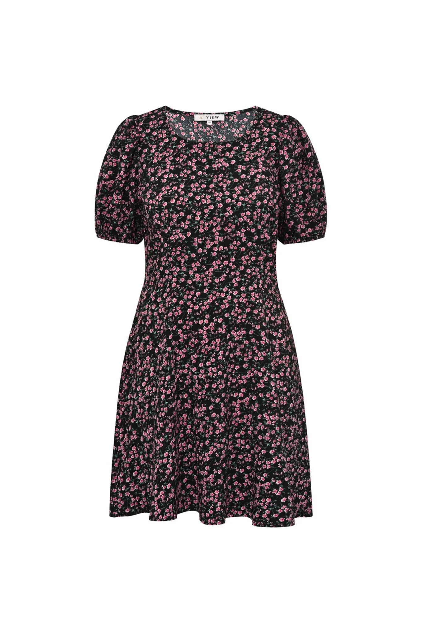 Gino Dress Black/Pink