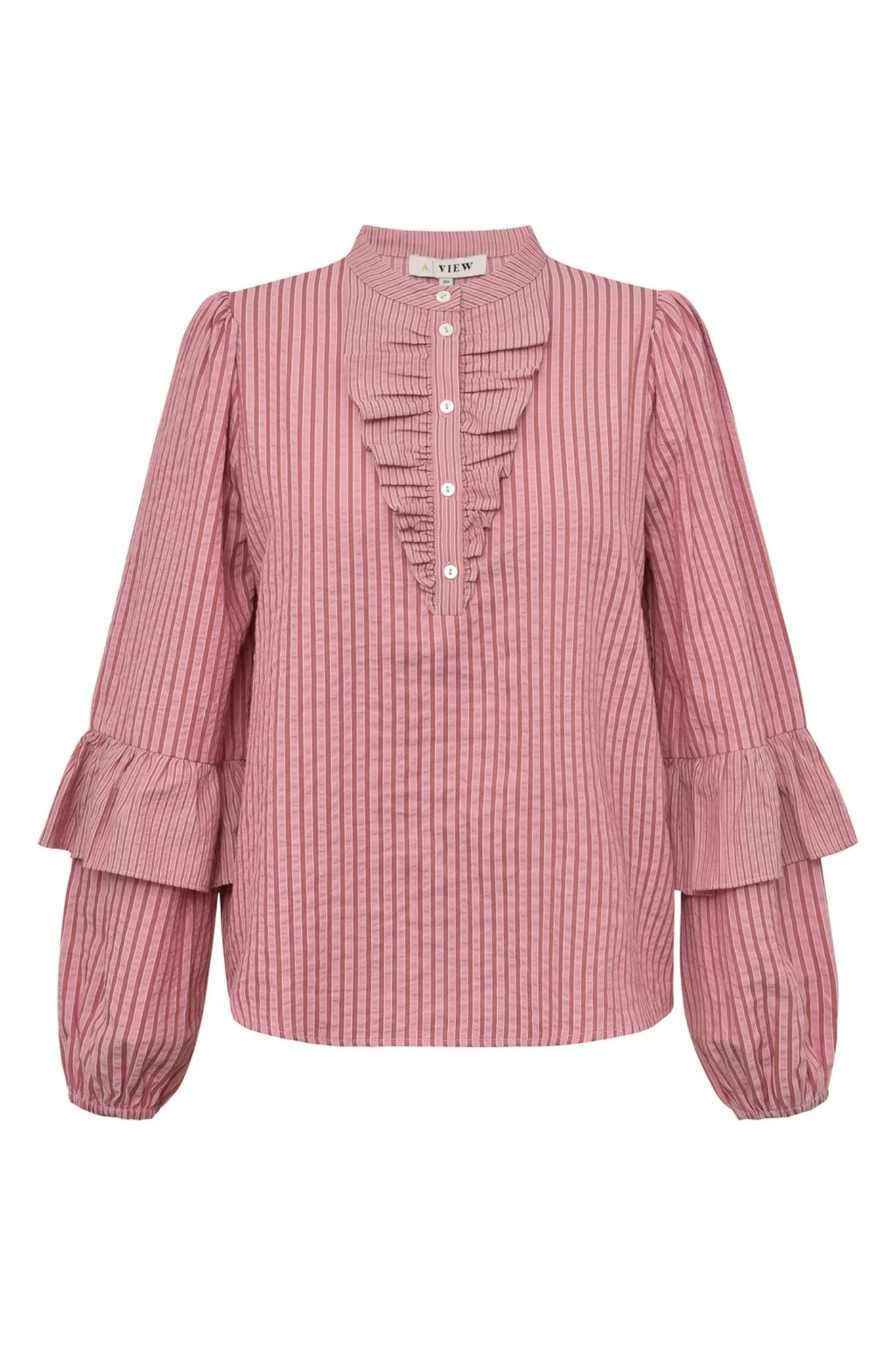 Karin Blouse Rose/Red