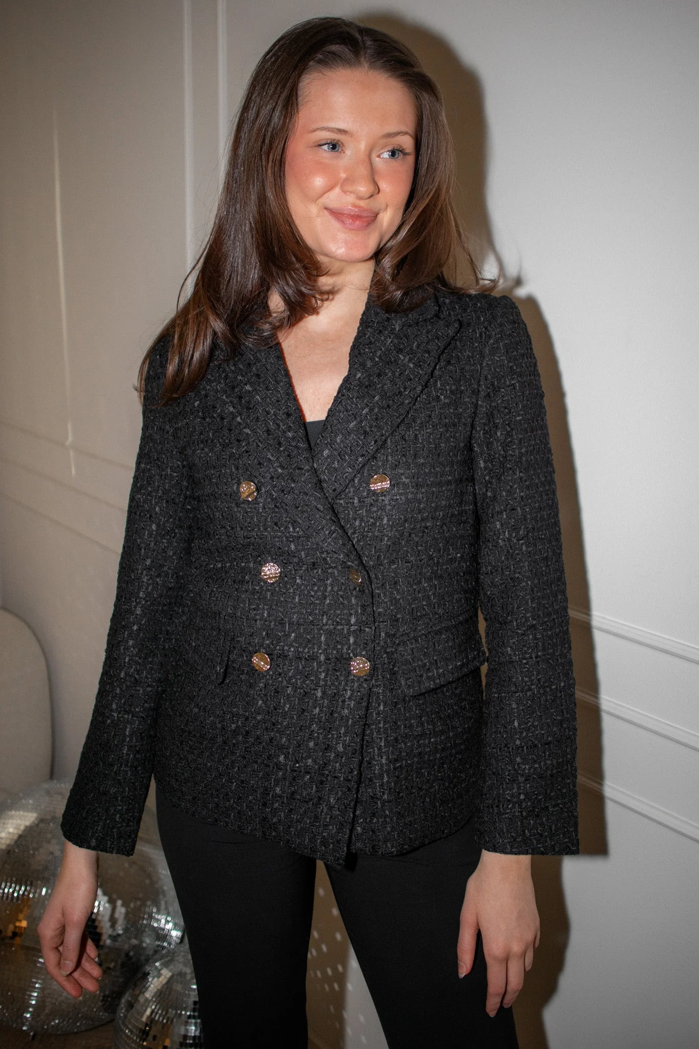 Yasmalea Ls Blazer Black - Image 2