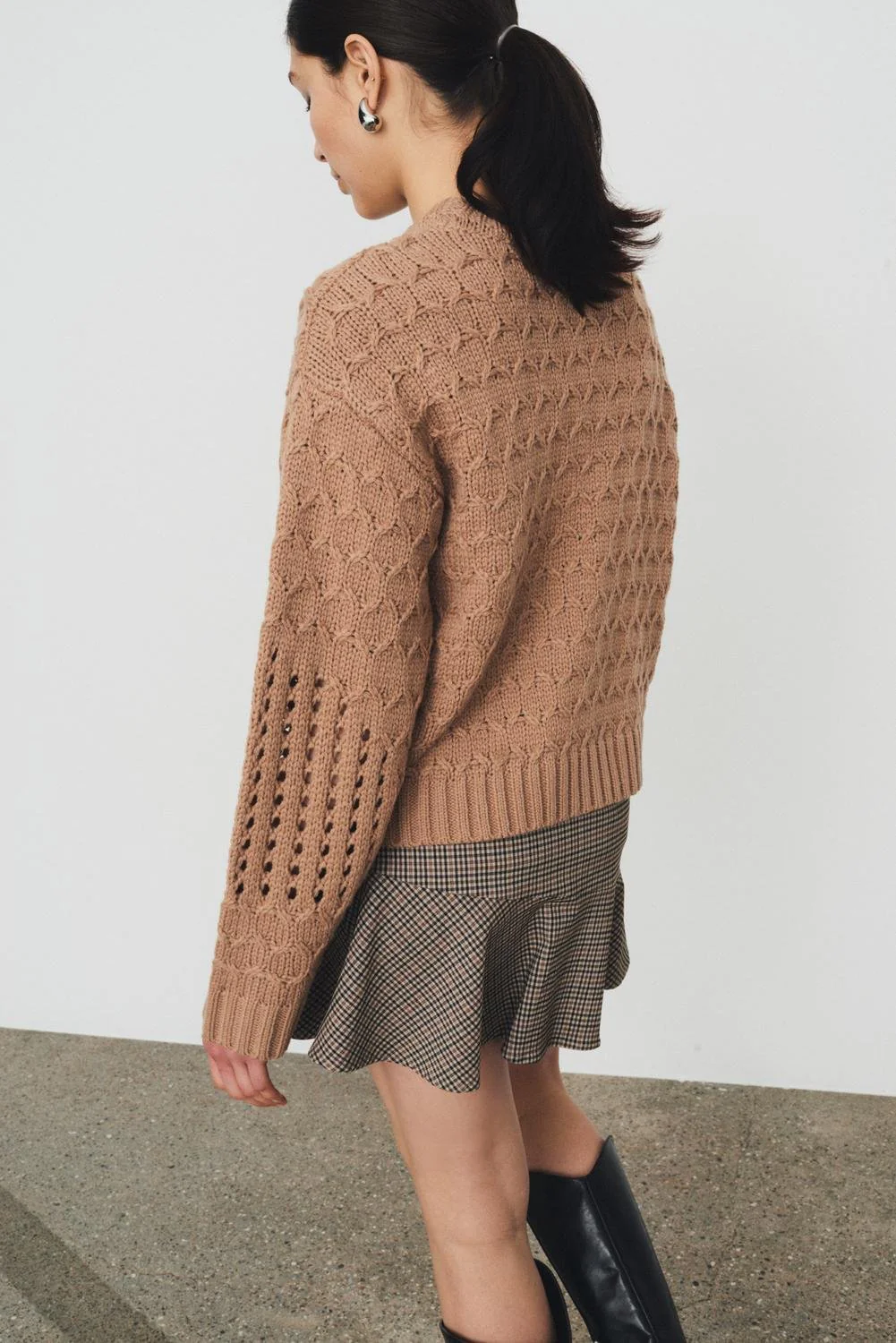 Yaschikka Hw Short Skirt Chanterelle Chikka Checks - Image 3