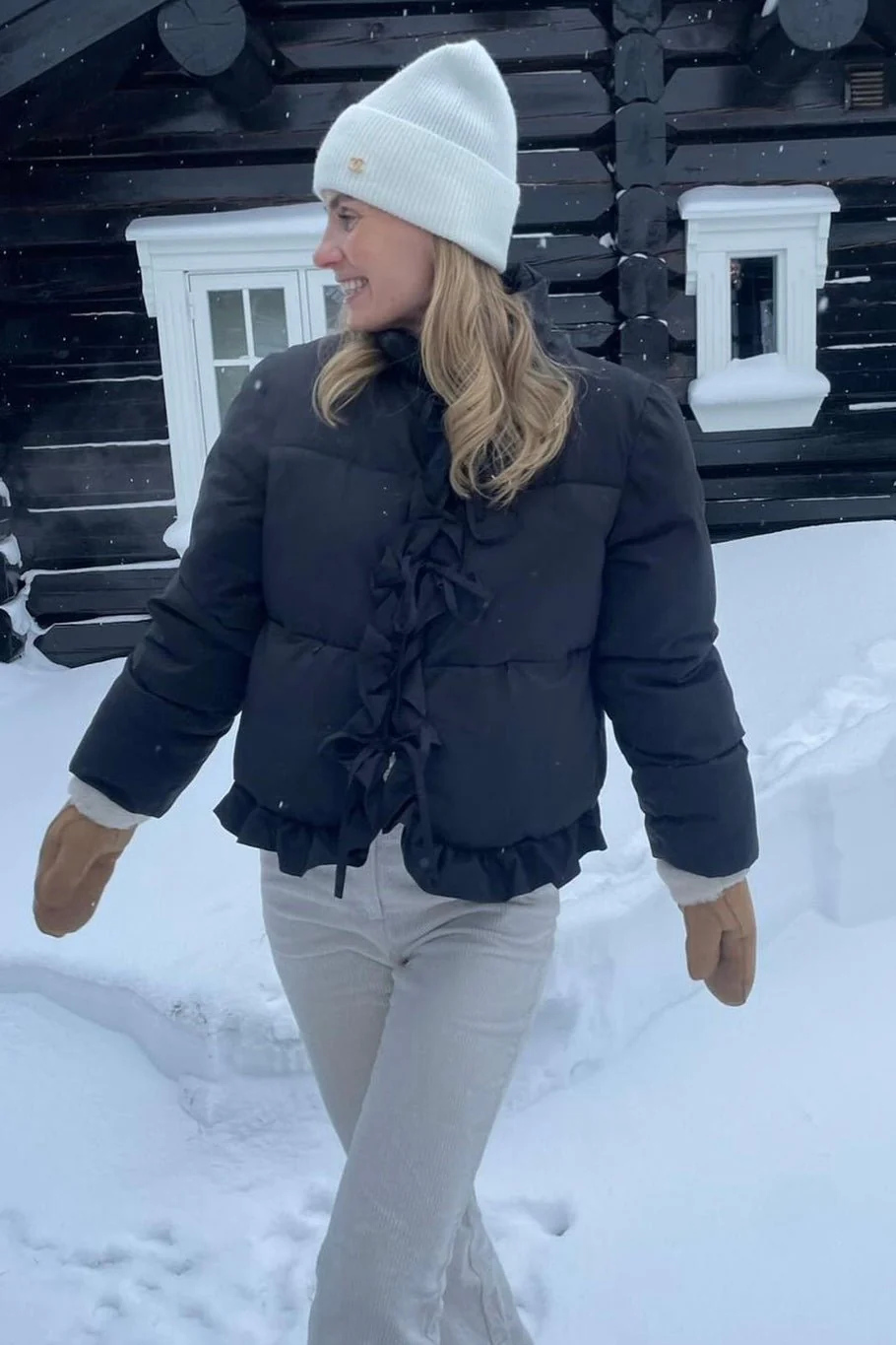 Yasmalino Padded Jacket New Black - Image 8