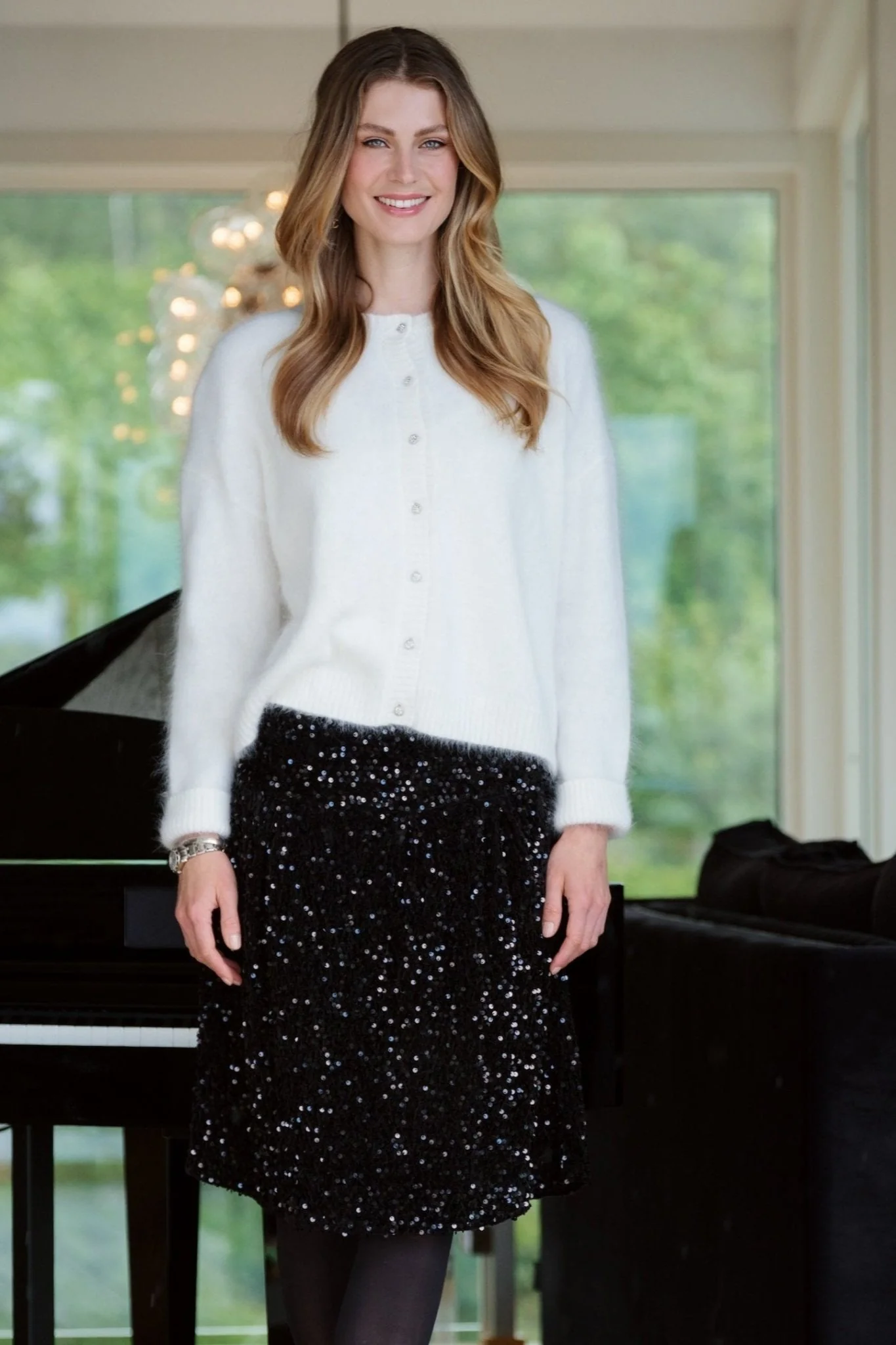 Hermine Cardigan Offwhite - Image 11