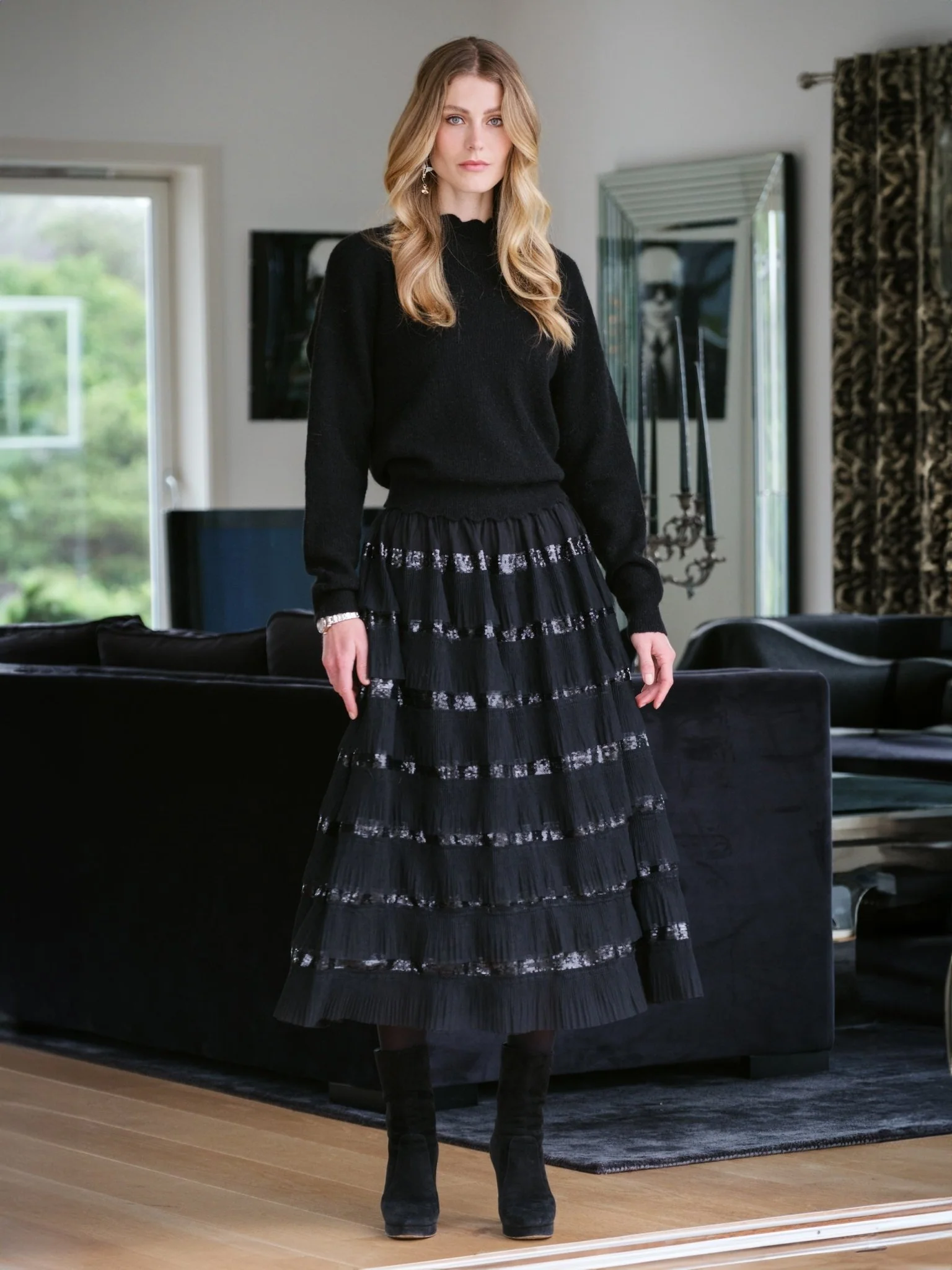 Hedda Skirt Black - Image 3