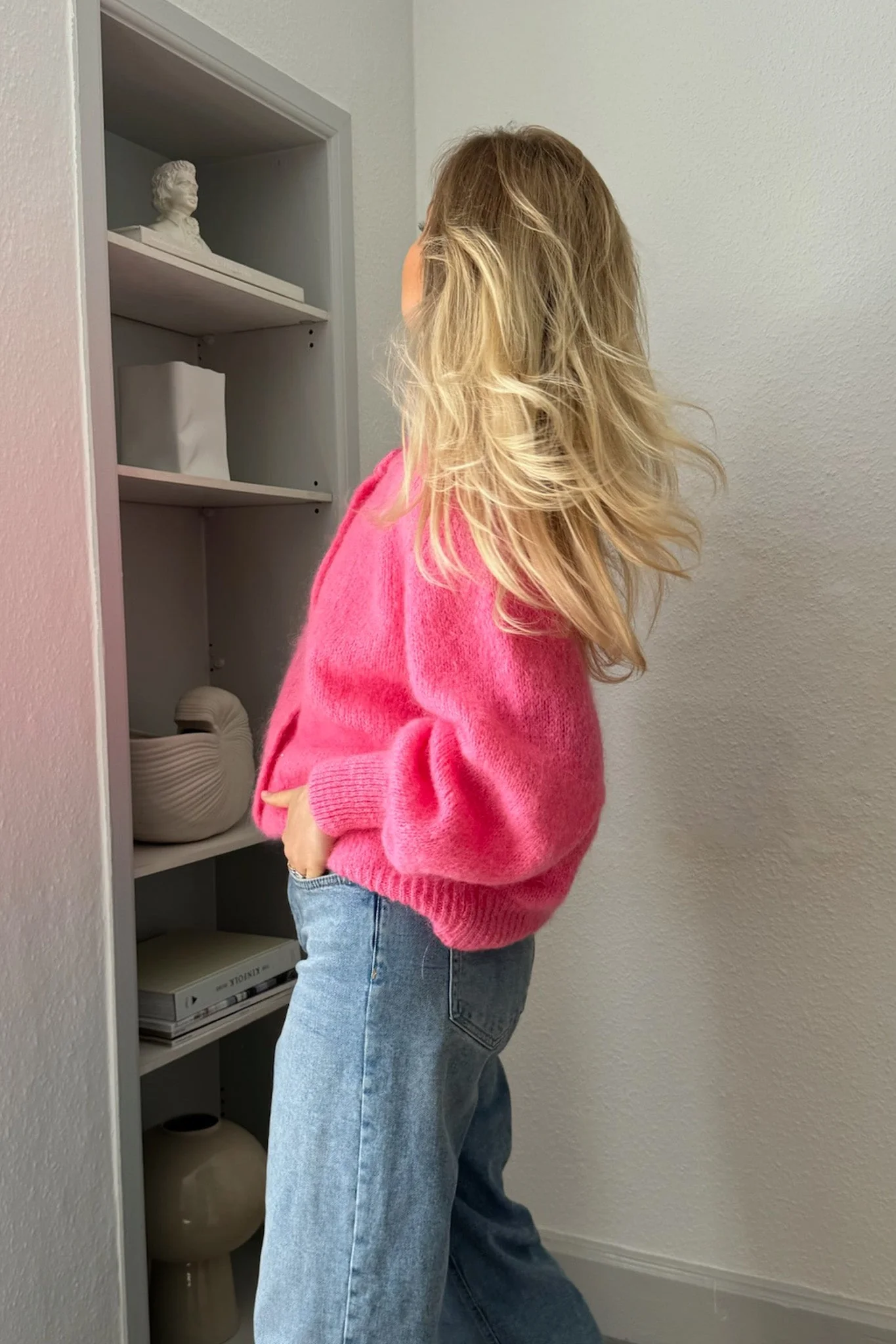 Ida Cardigan Pink - Image 6