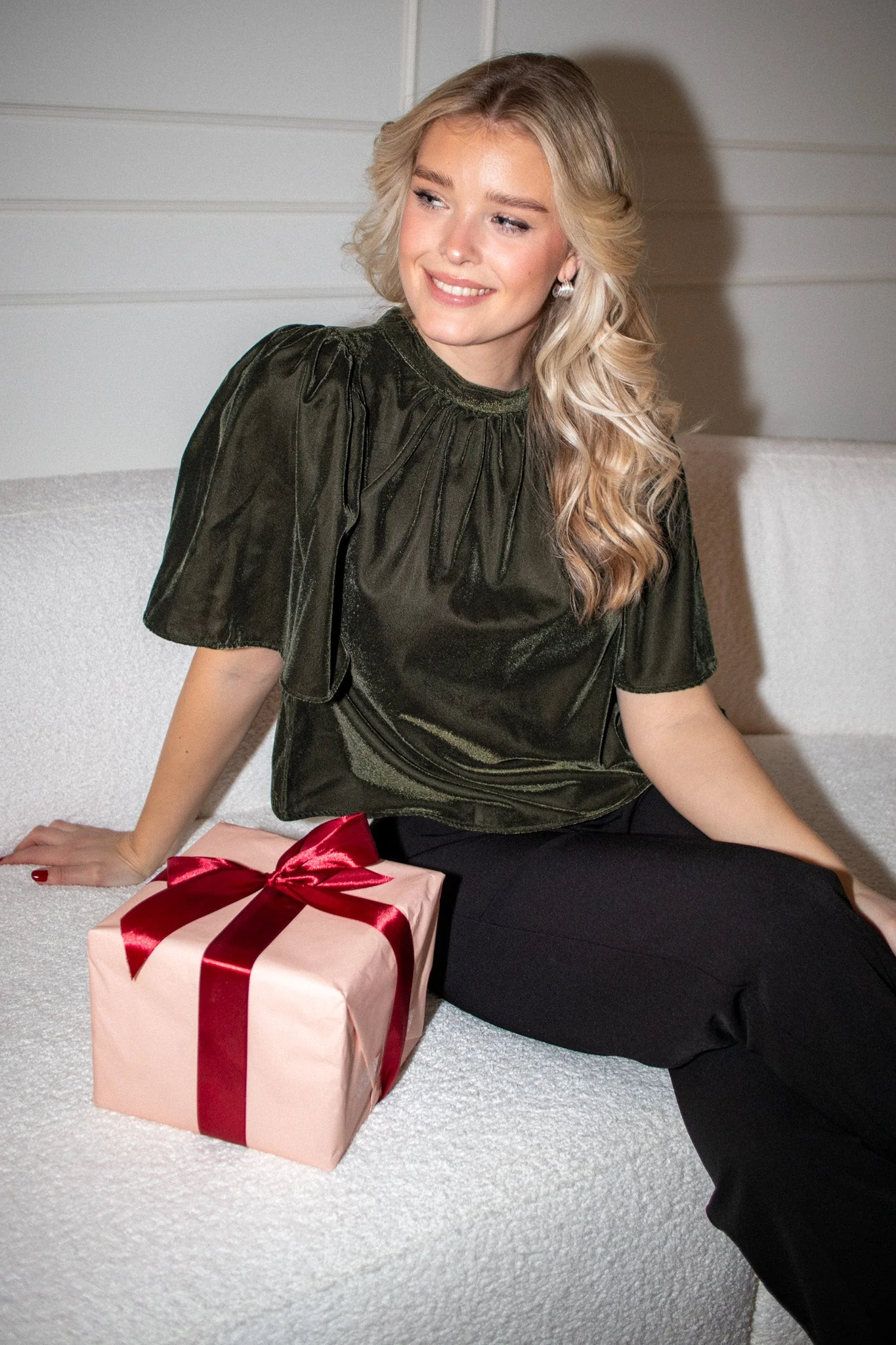 Lulu Top Velvet Forest - Image 2