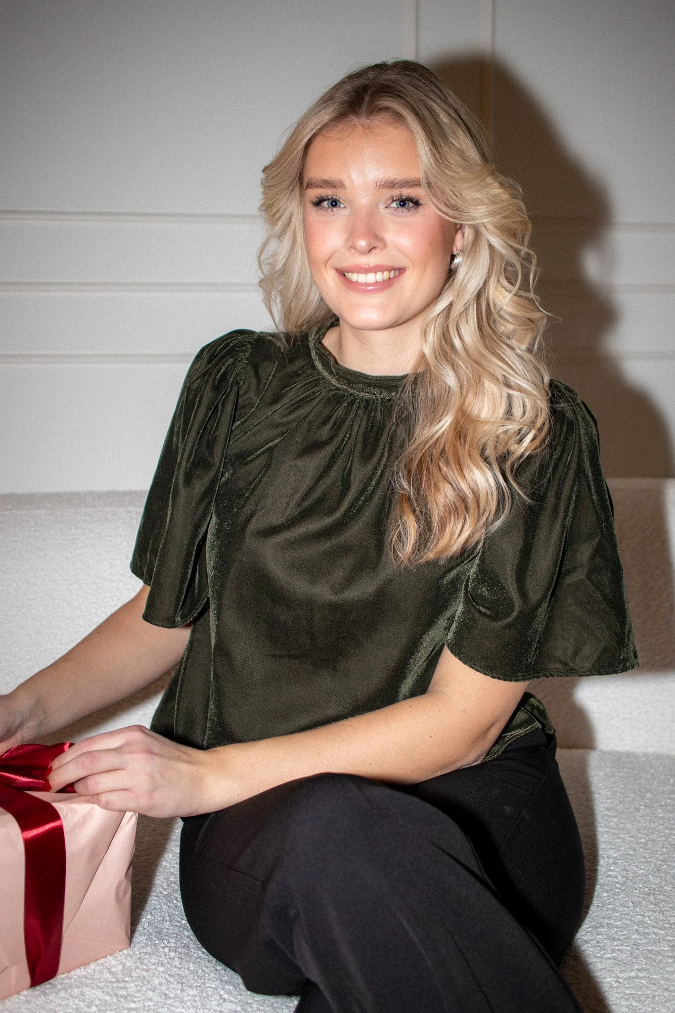 Lulu Top Velvet Forest - Image 3