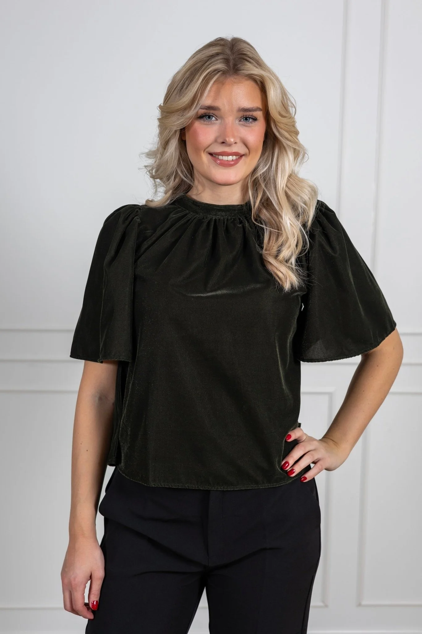 Lulu Top Velvet Forest - Image 4