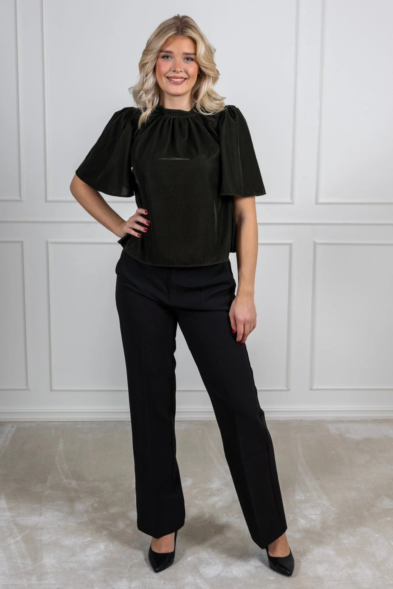 Lulu Top Velvet Forest - Image 5