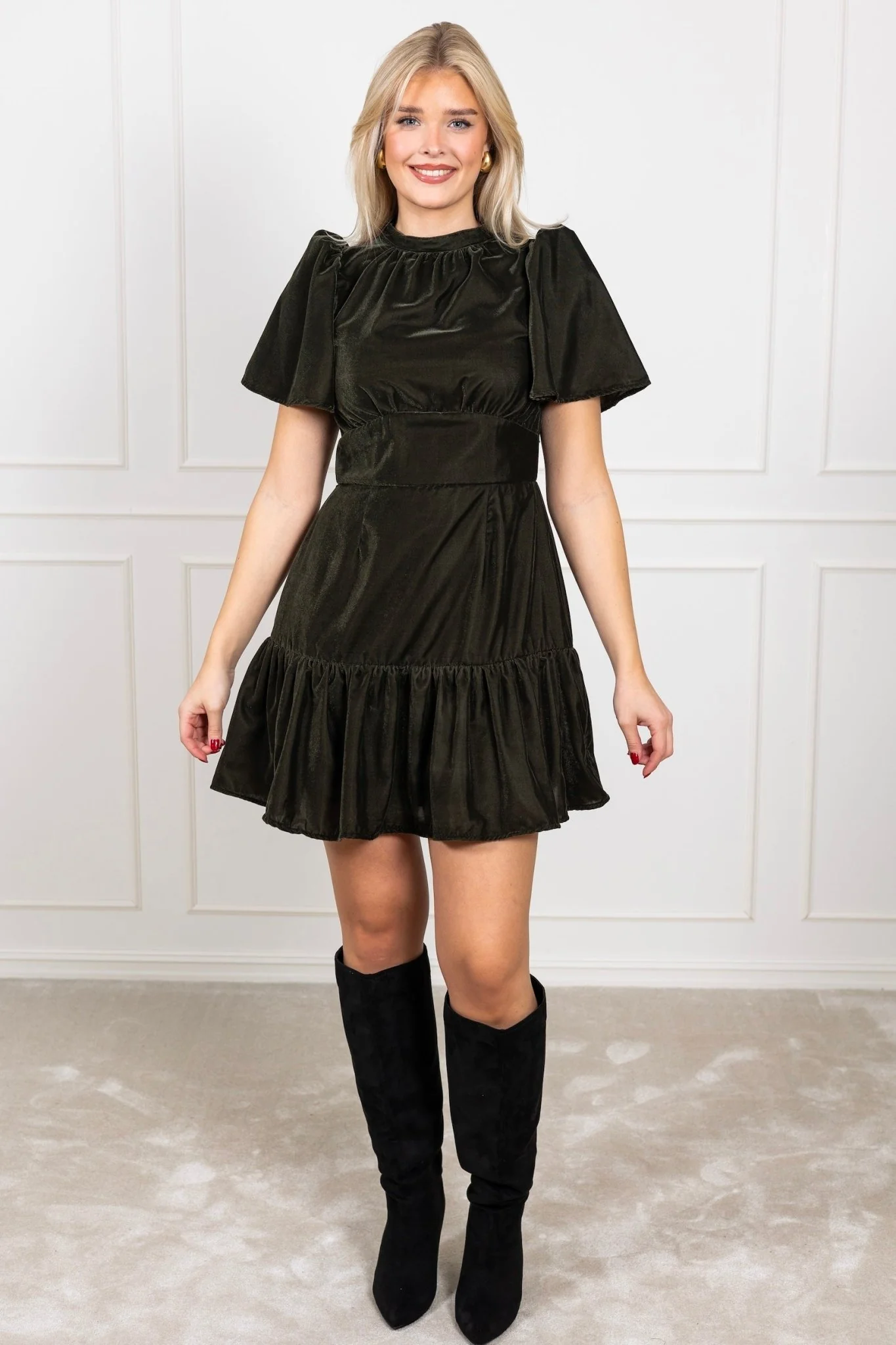 Jolie Dress Velvet Forest - Image 11