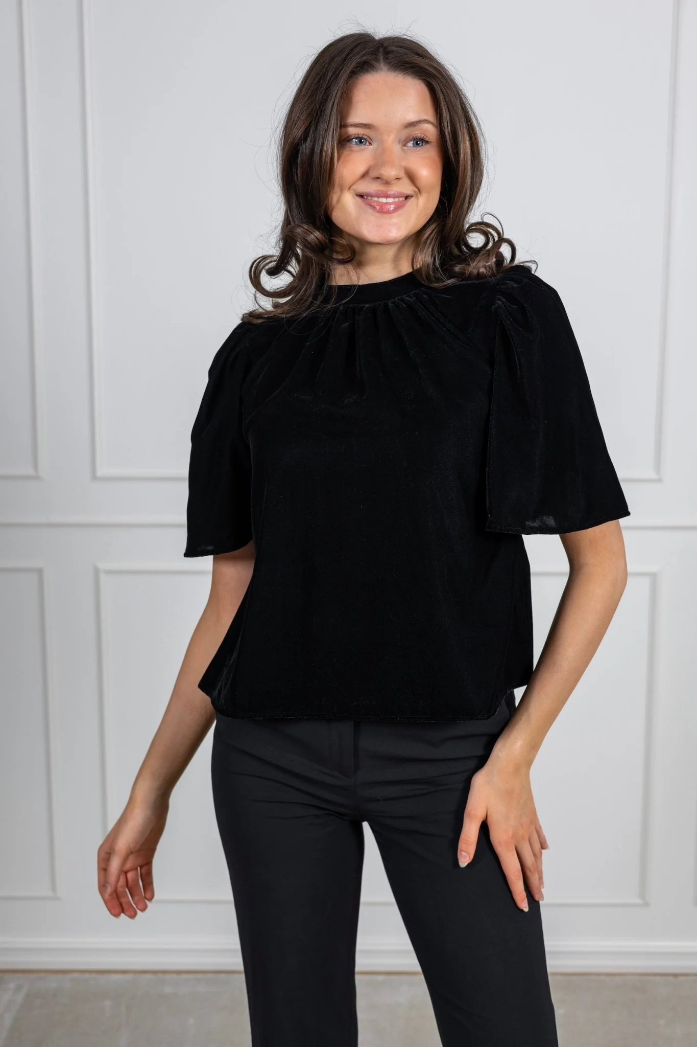Lulu Top Velvet Black - Image 7