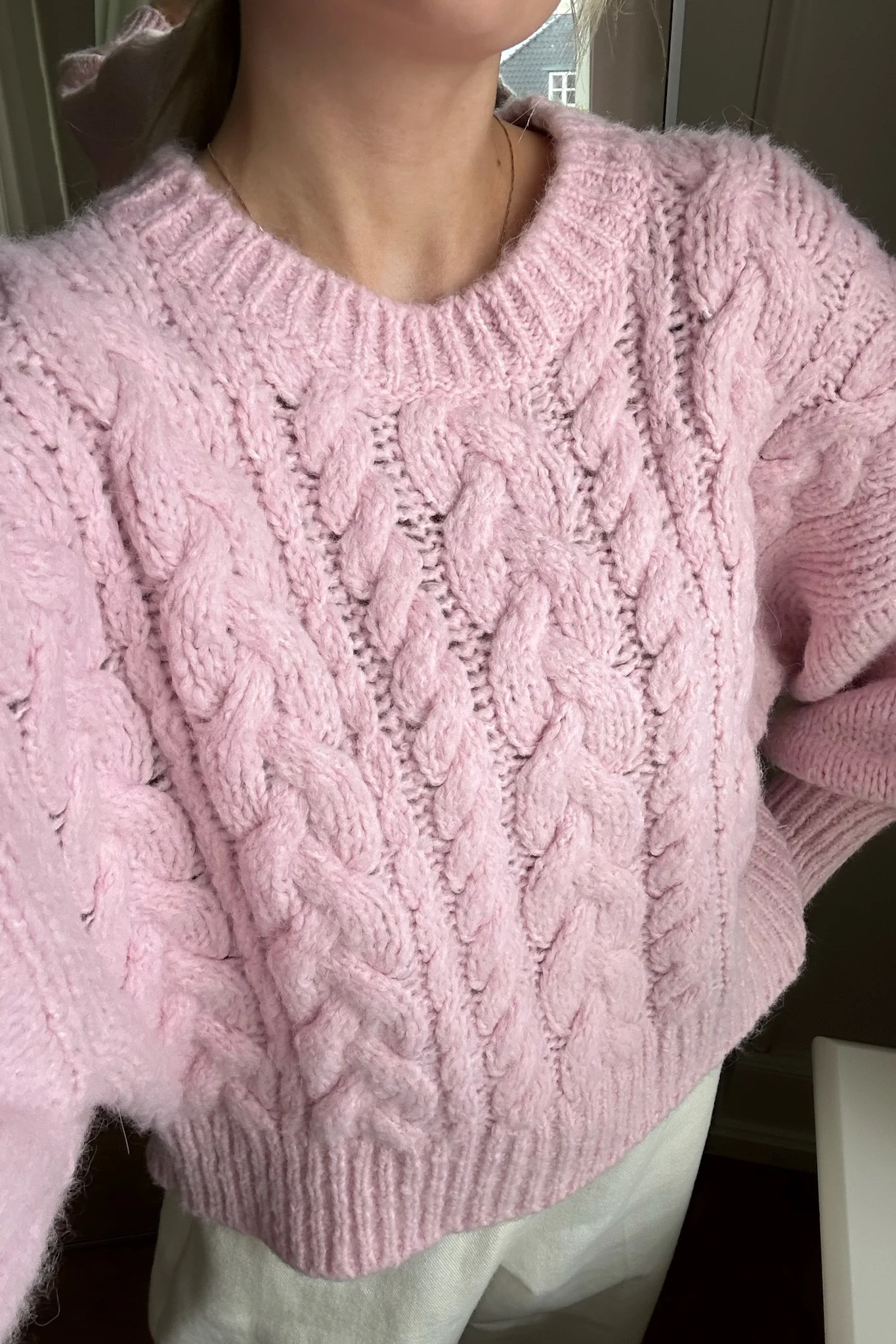Nora Sweater Light Pink - Image 3