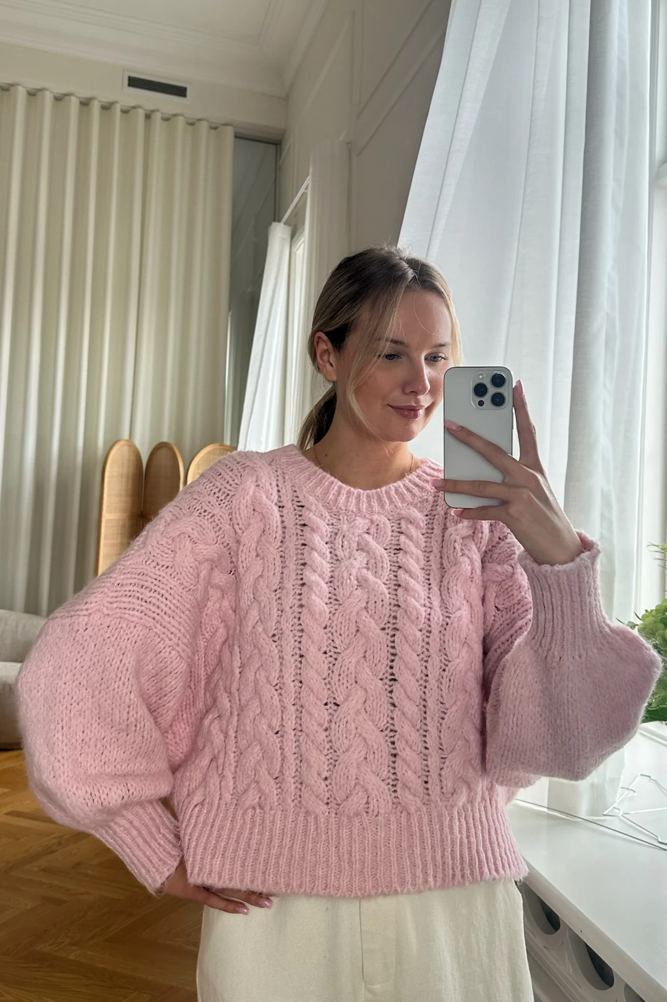 Nora Sweater Light Pink - Image 5