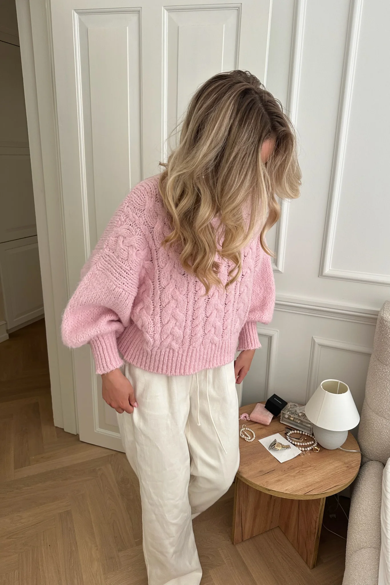 Nora Sweater Light Pink - Image 9