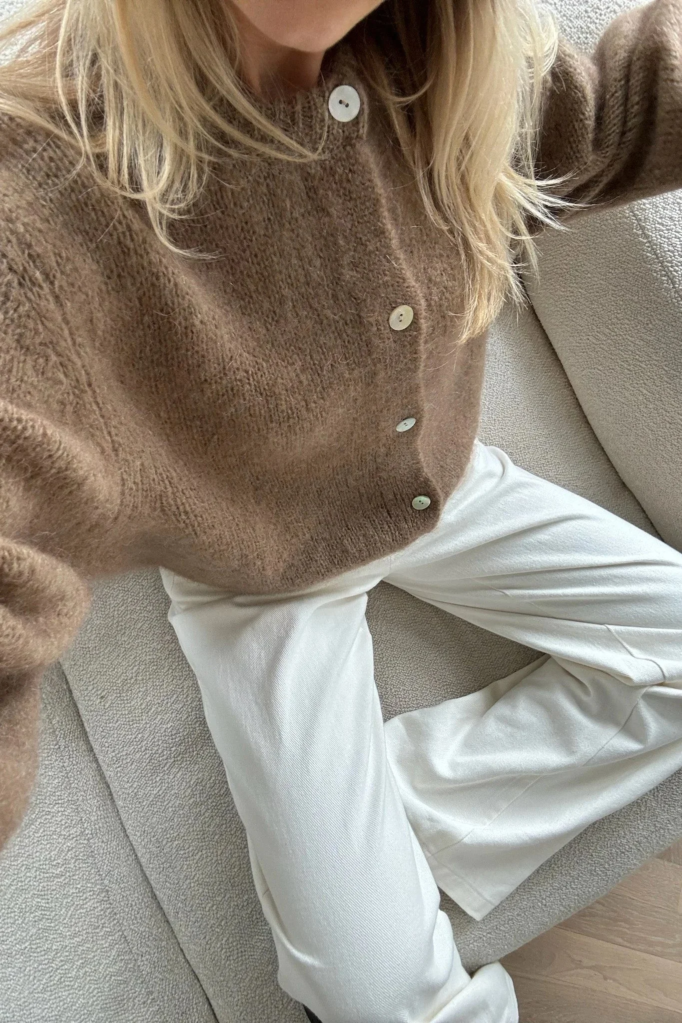 Ida Cardigan Camel - Image 10