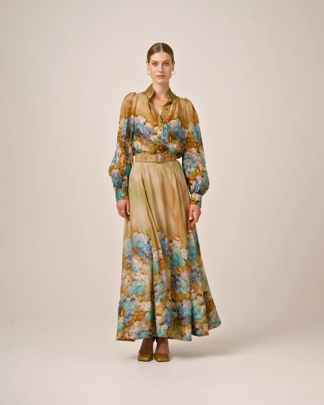 Organza Maxi Skirt Forest Flower - Image 4