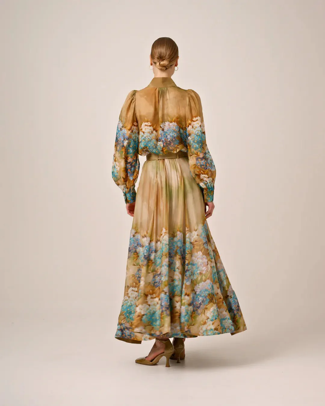 Organza Maxi Skirt Forest Flower - Image 7