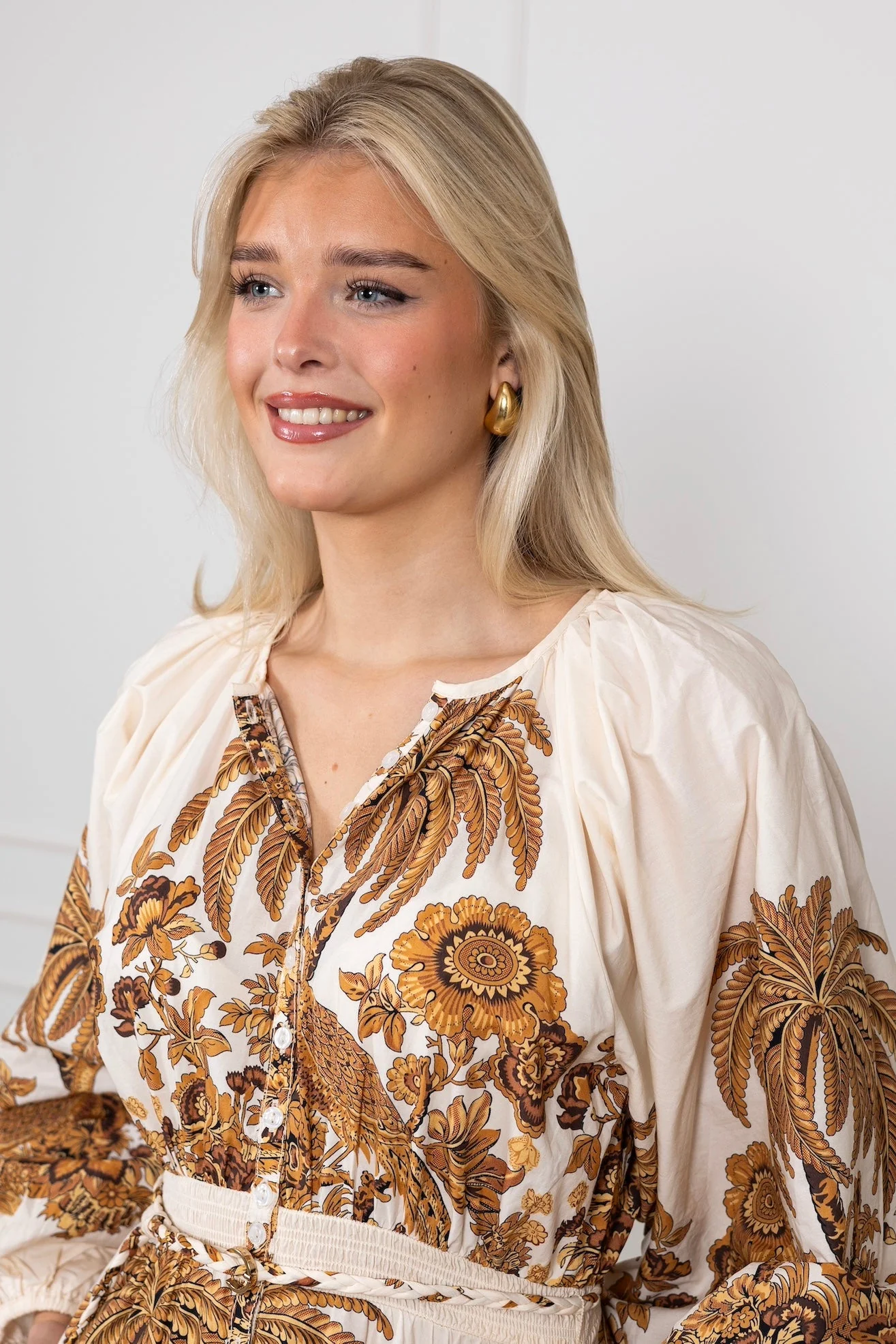 Poplin Maxi Dress Palm Springs - Image 6