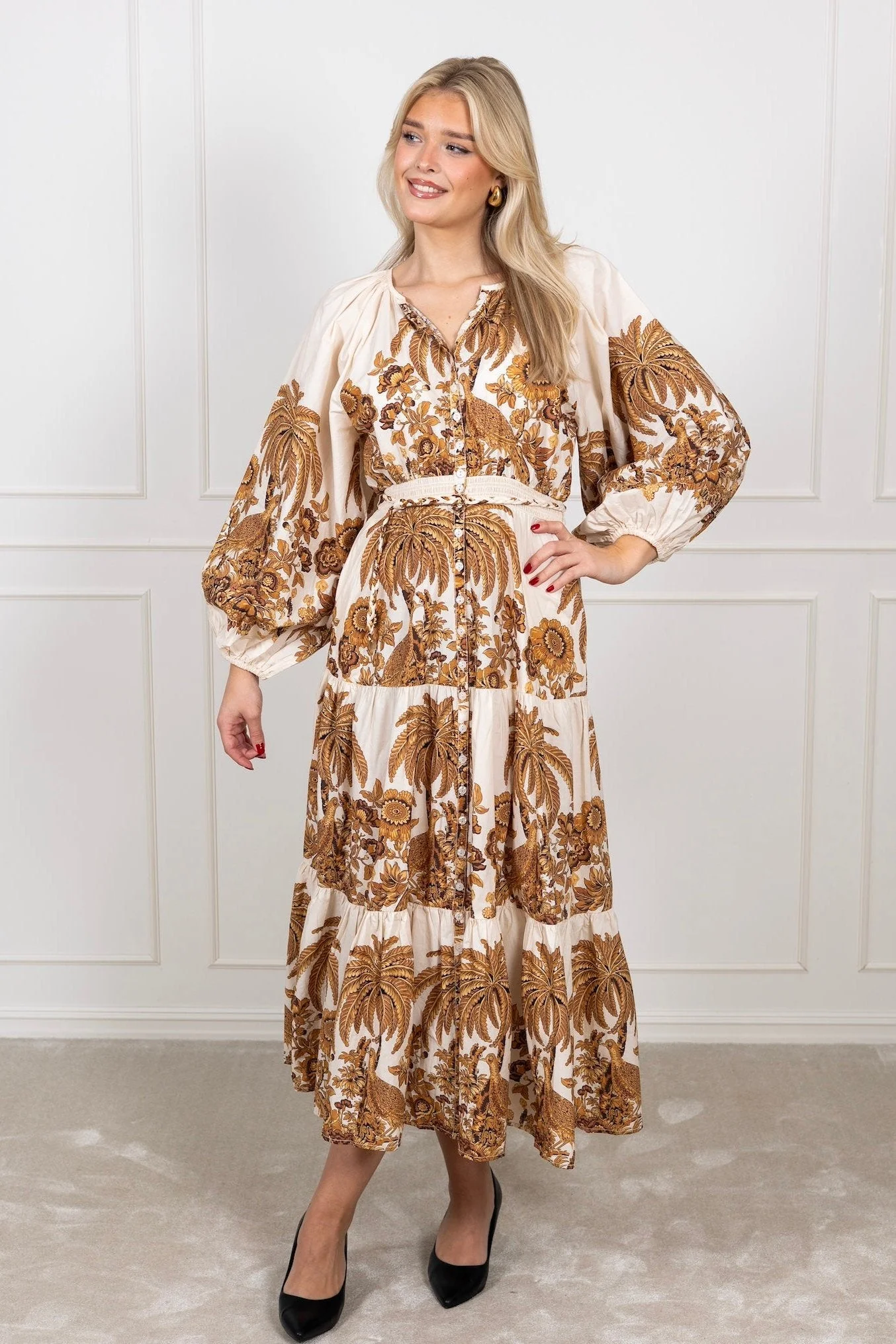 Poplin Maxi Dress Palm Springs - Image 7