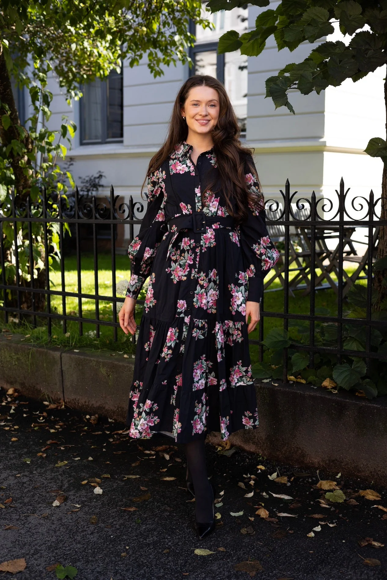 Poplin Midi Shirt Dress Apple Blossom - Image 5
