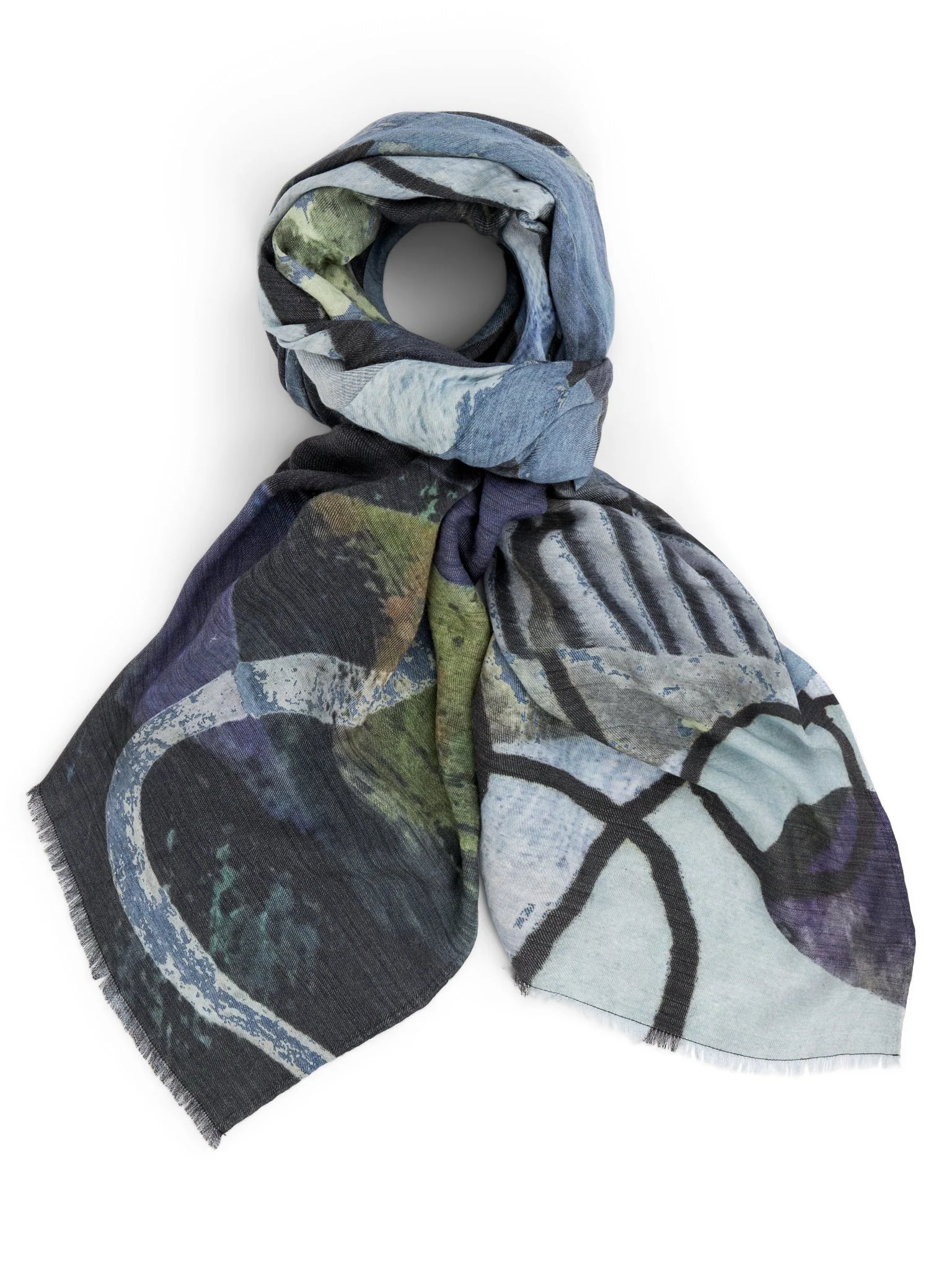 Deep Sea Scarf Multi