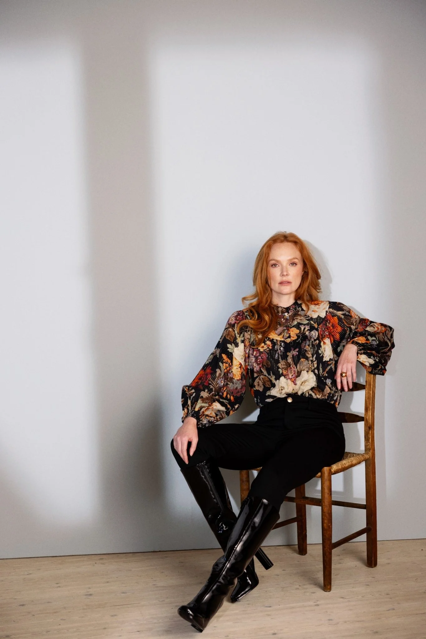 The Ritz Addison Blouse Black - Image 2