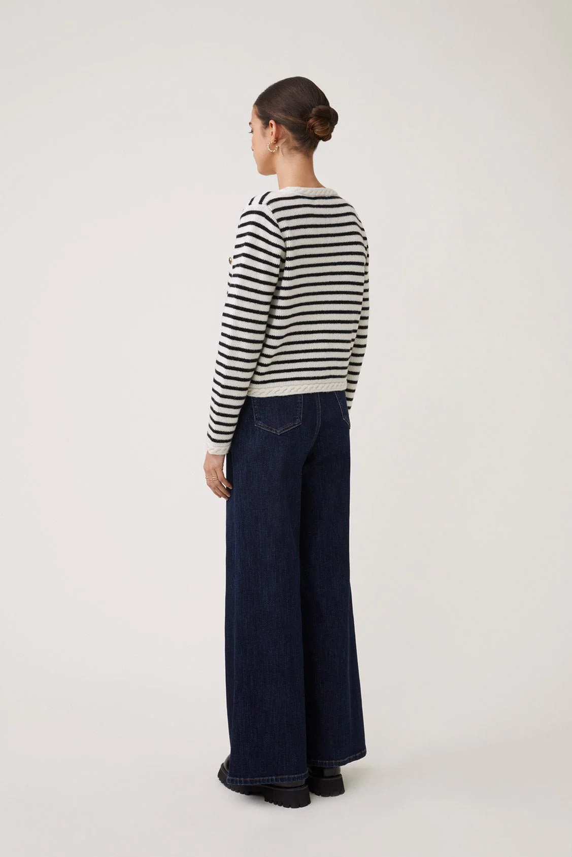 Gabriel Cardigan Blanc Casse - Image 4
