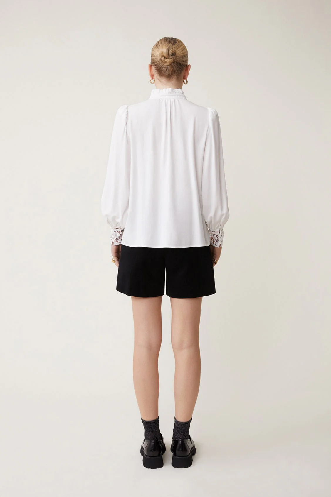 Lady Blouse Blanc Casse - Image 3