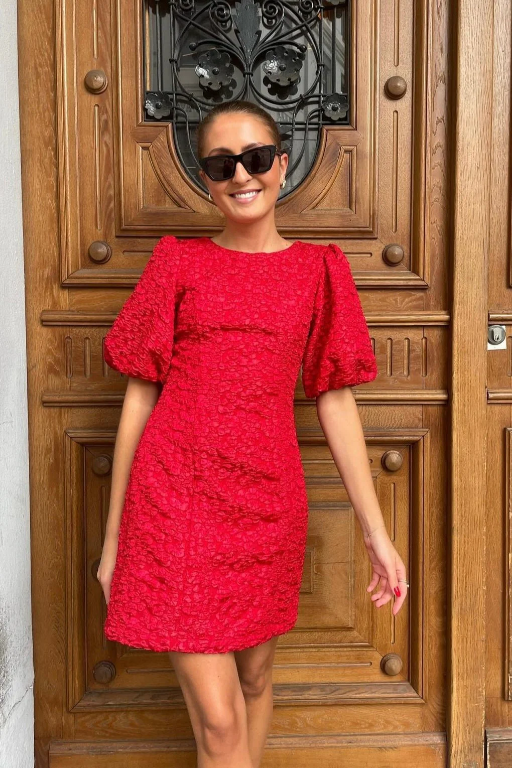 Clodie Dress Rouge