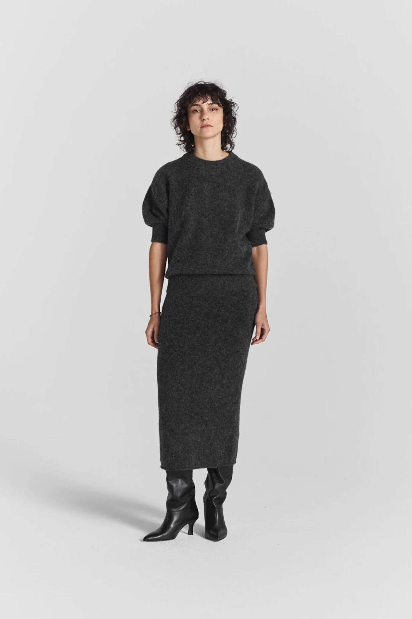 Remi Sweater Blackish Mélange - Image 12
