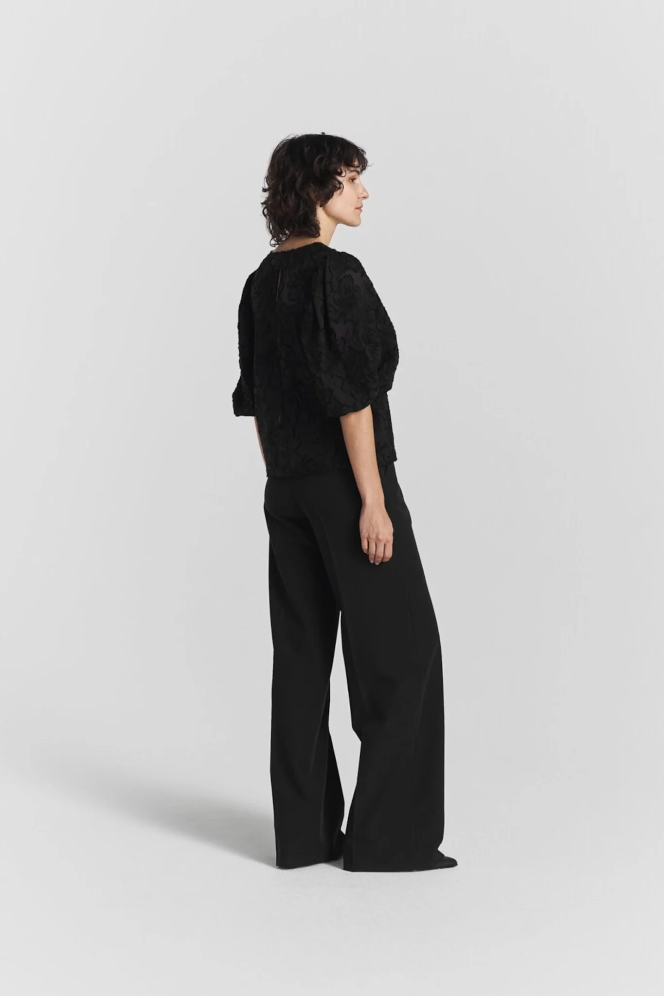 Emelie Blouse Black - Image 7