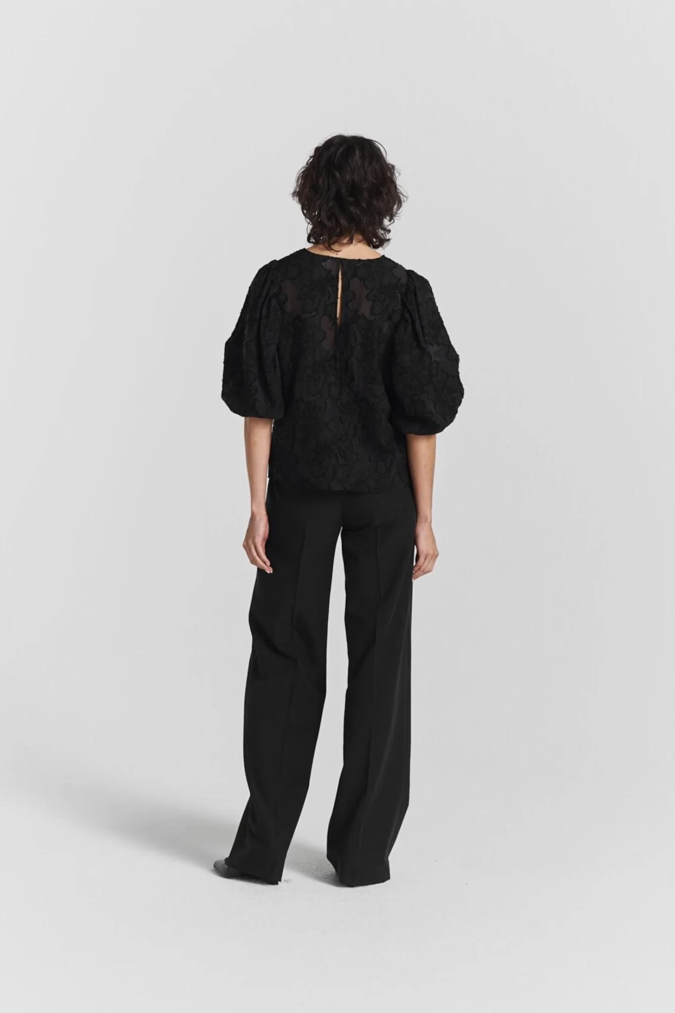 Emelie Blouse Black - Image 8