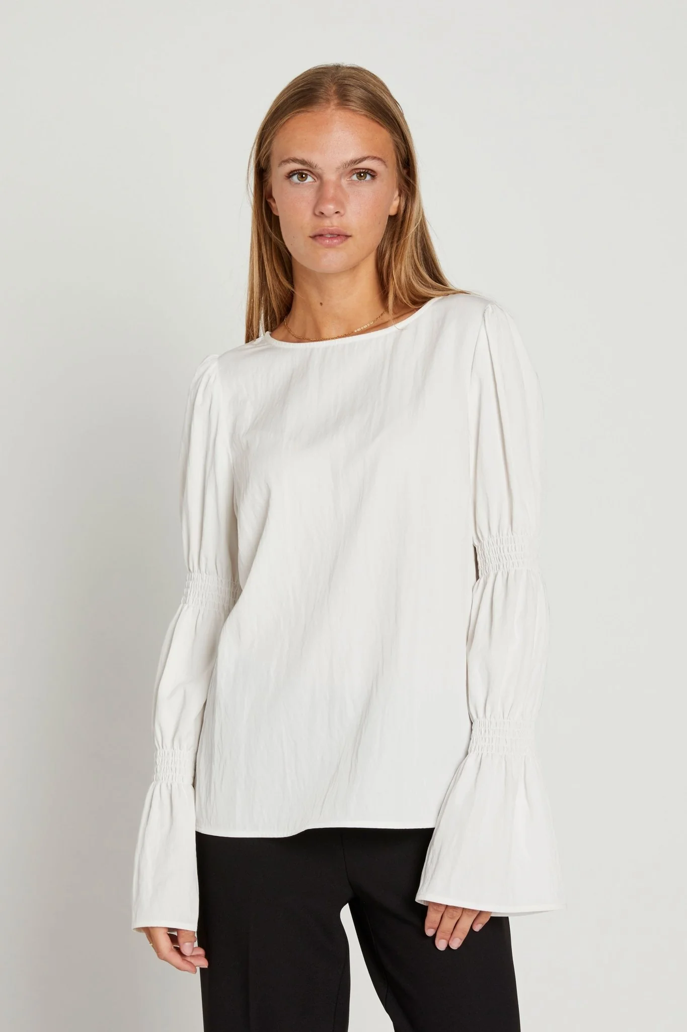 Zoe Blouse Offwhite - Image 2