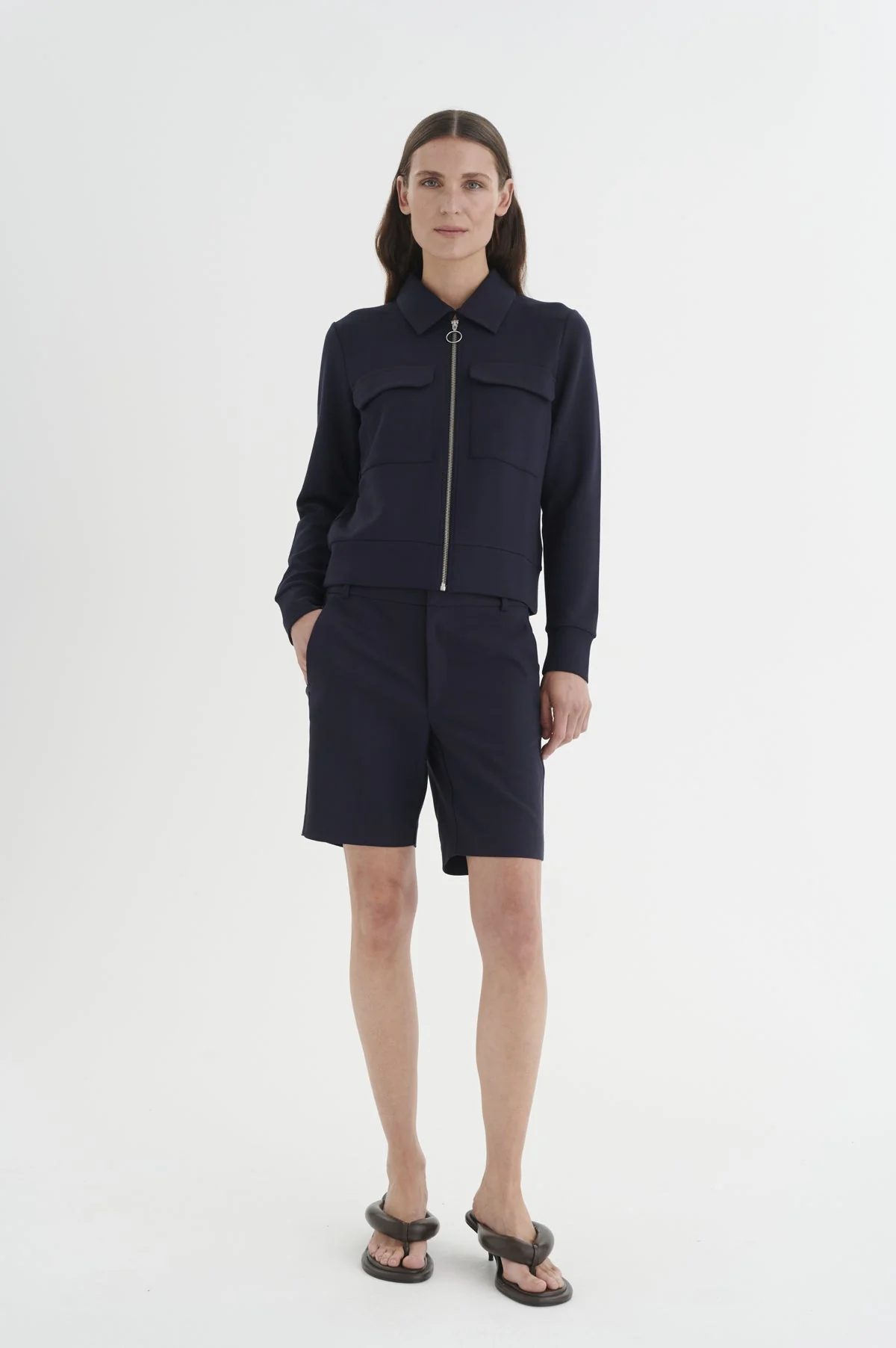 Becaiw Cardigan Marine Blue - Image 2