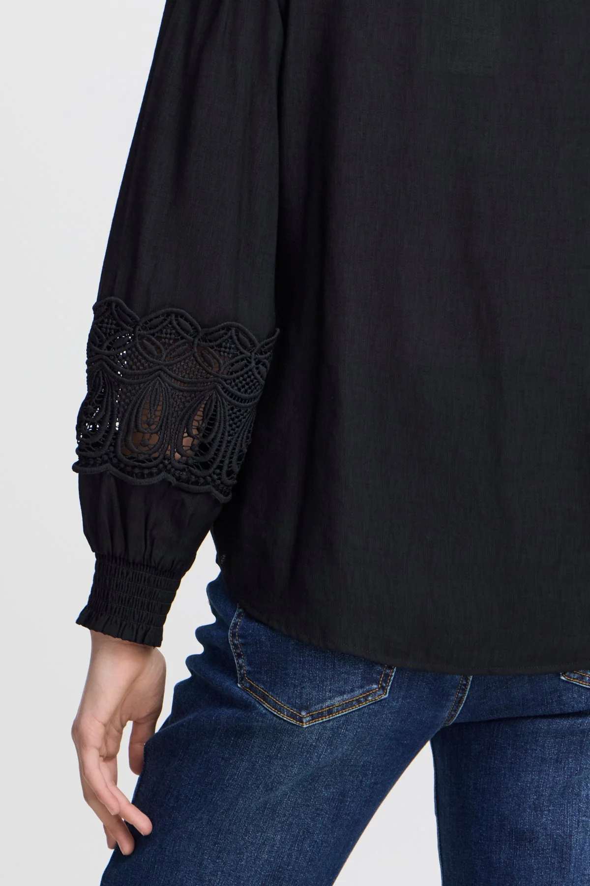 Blondie Blouse Black - Image 6