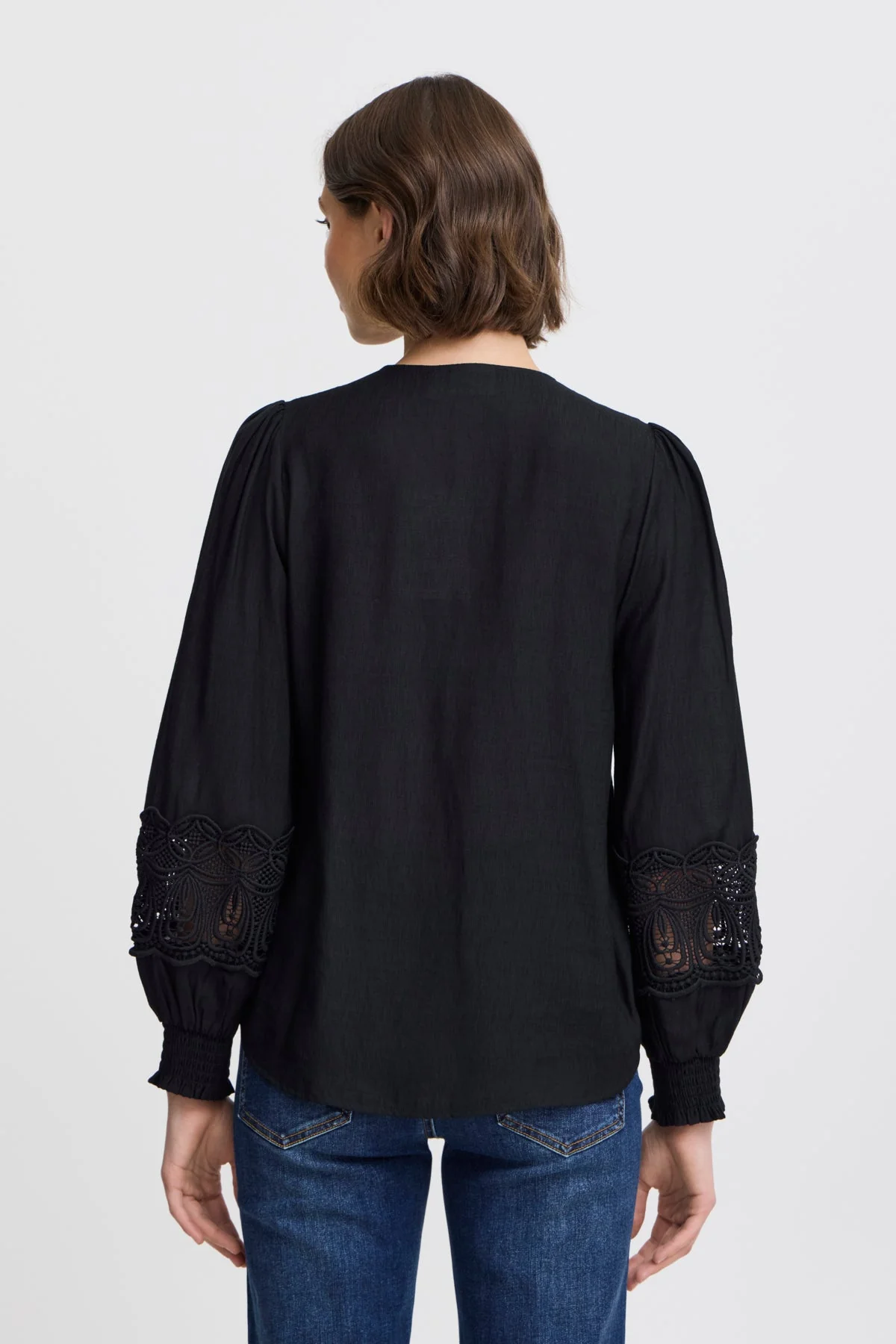 Blondie Blouse Black - Image 7