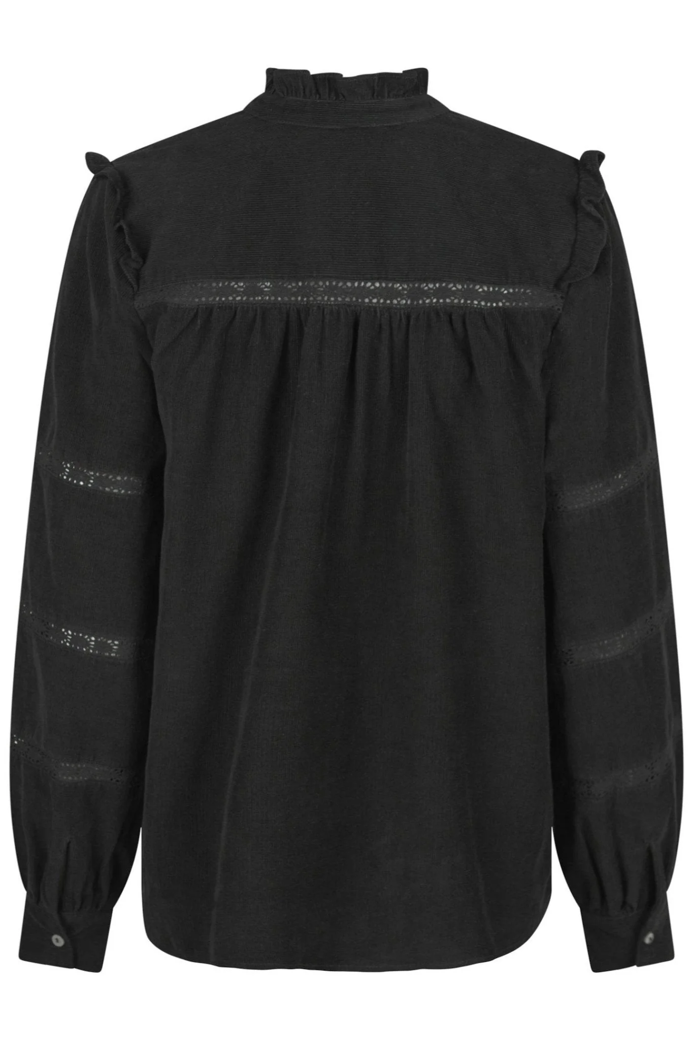 Isala Corduroy Shirt Black - Image 11